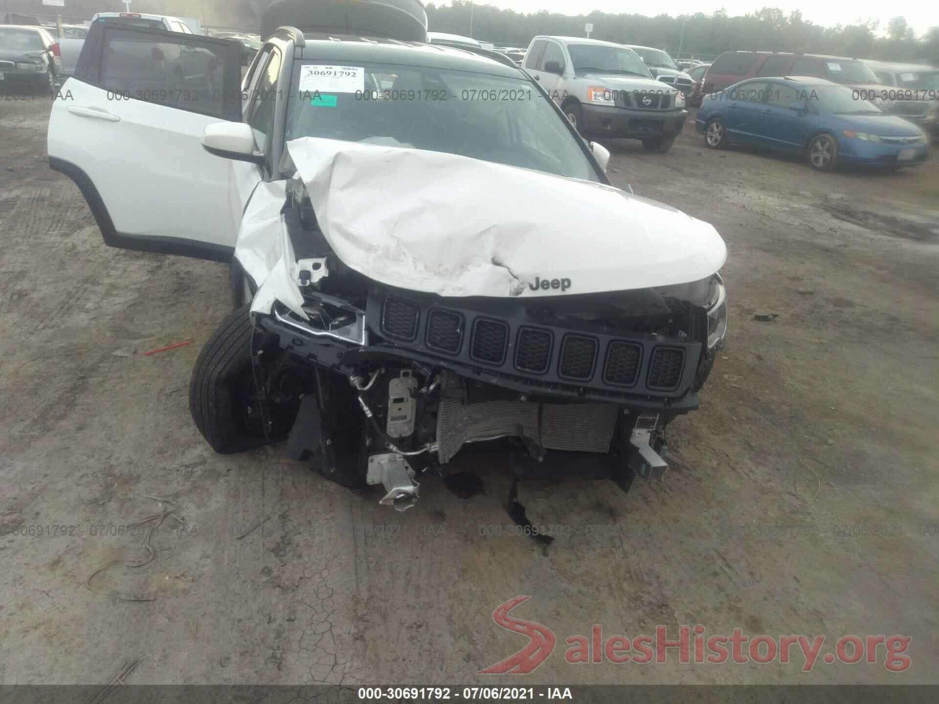 3C4NJDBB0KT837264 2019 JEEP COMPASS