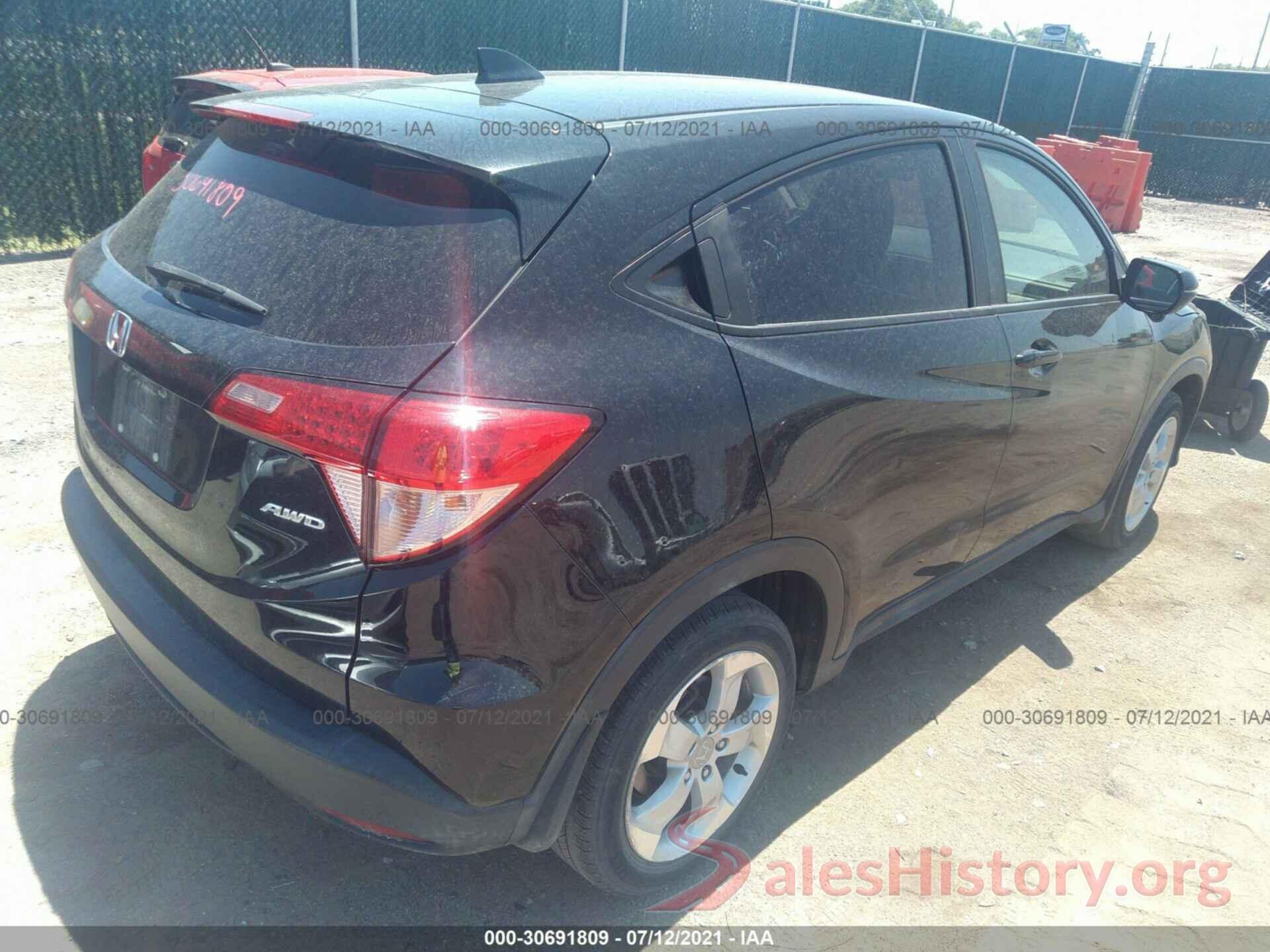 3CZRU6H57GM741682 2016 HONDA HR-V