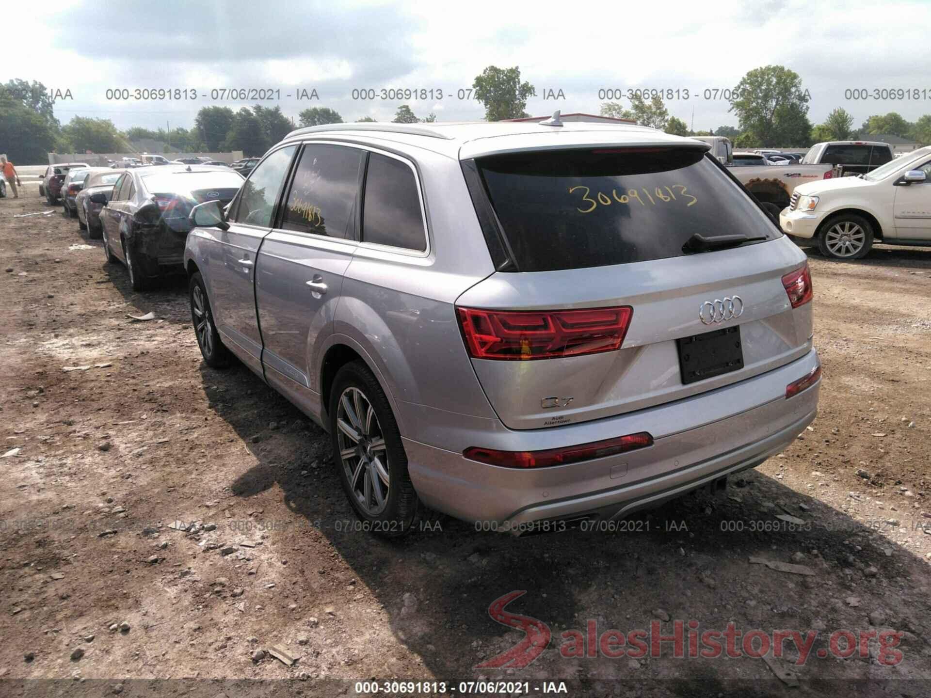 WA1LAAF74KD031455 2019 AUDI Q7