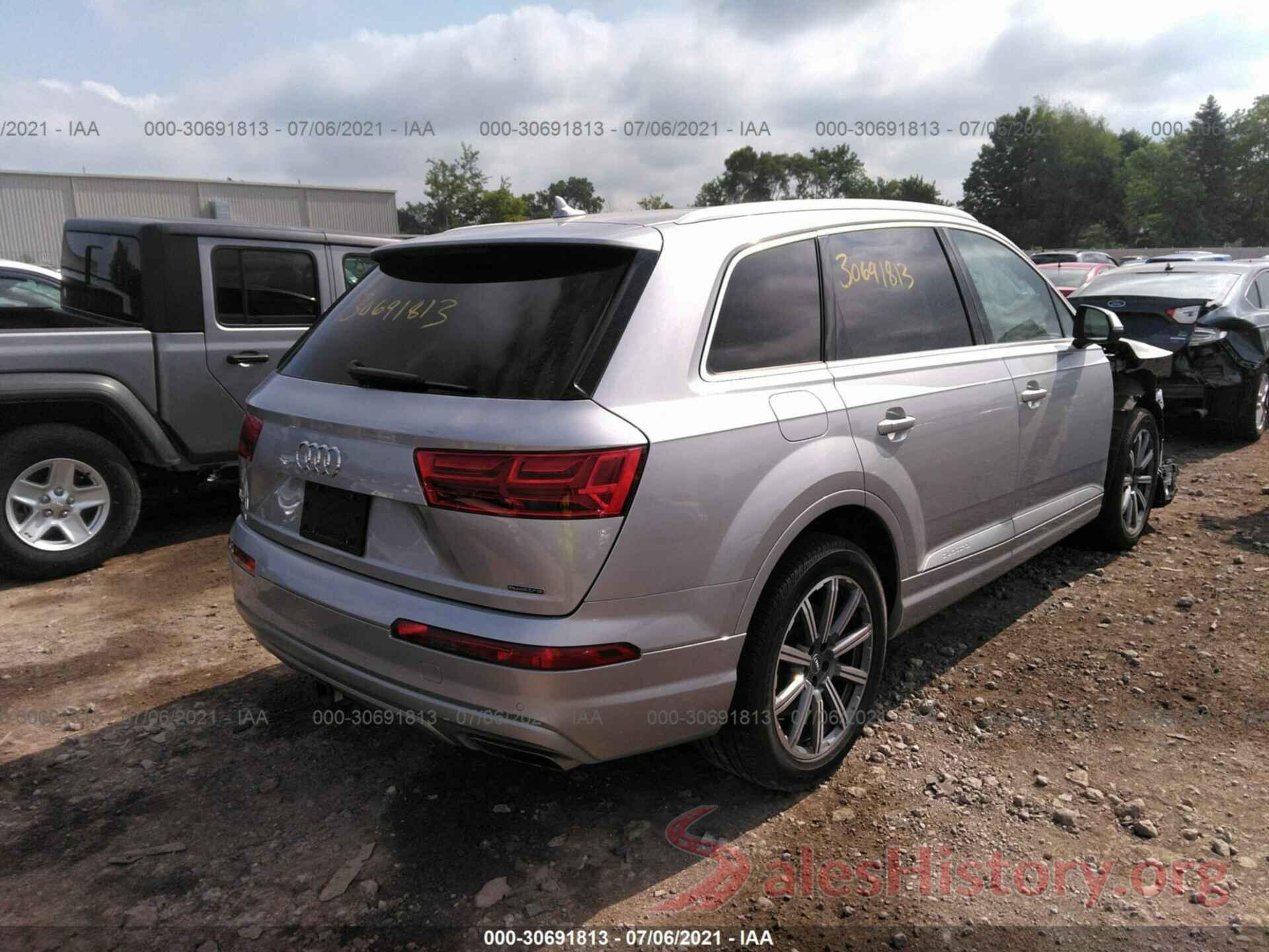 WA1LAAF74KD031455 2019 AUDI Q7