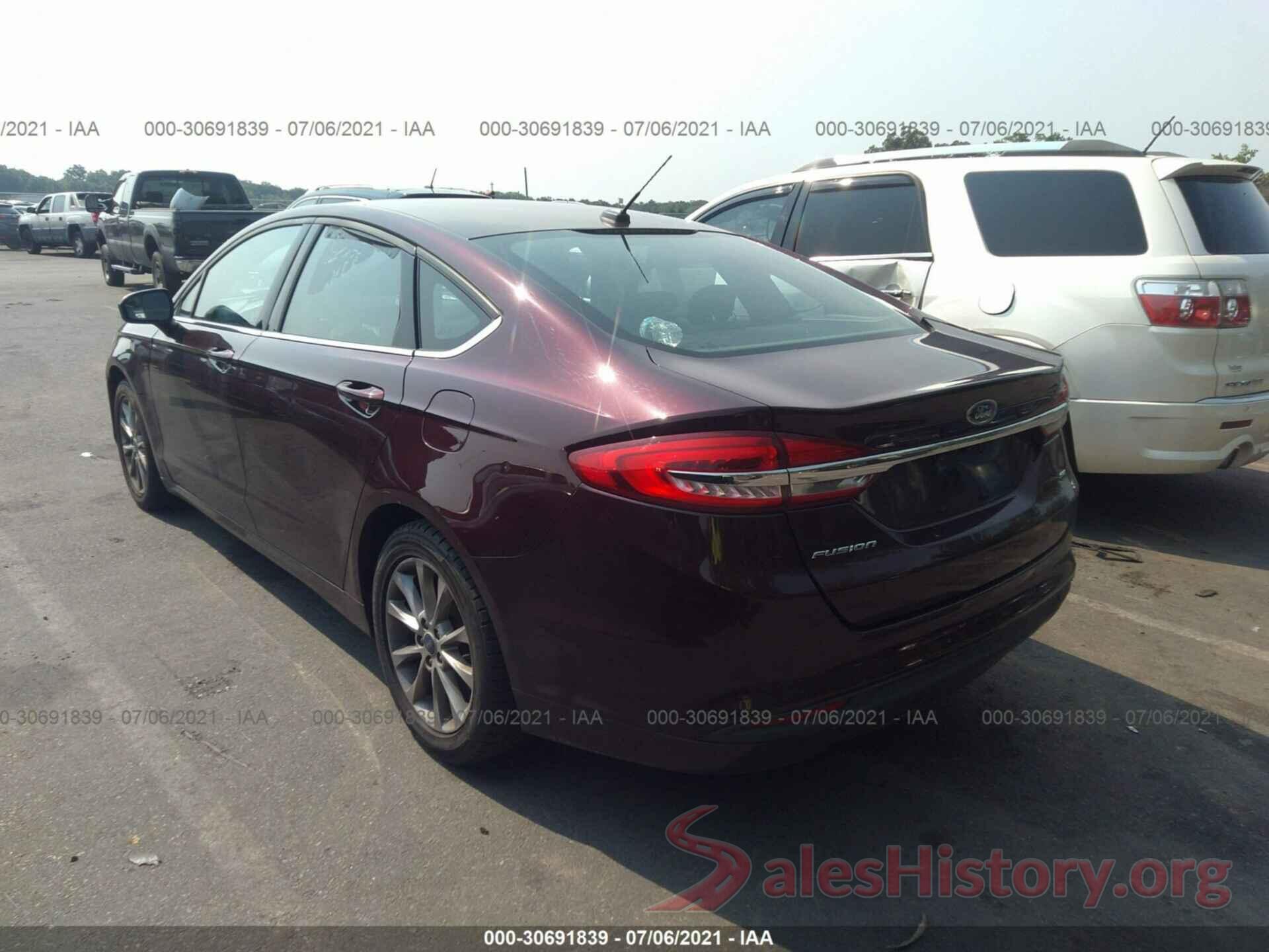 3FA6P0H73HR260000 2017 FORD FUSION