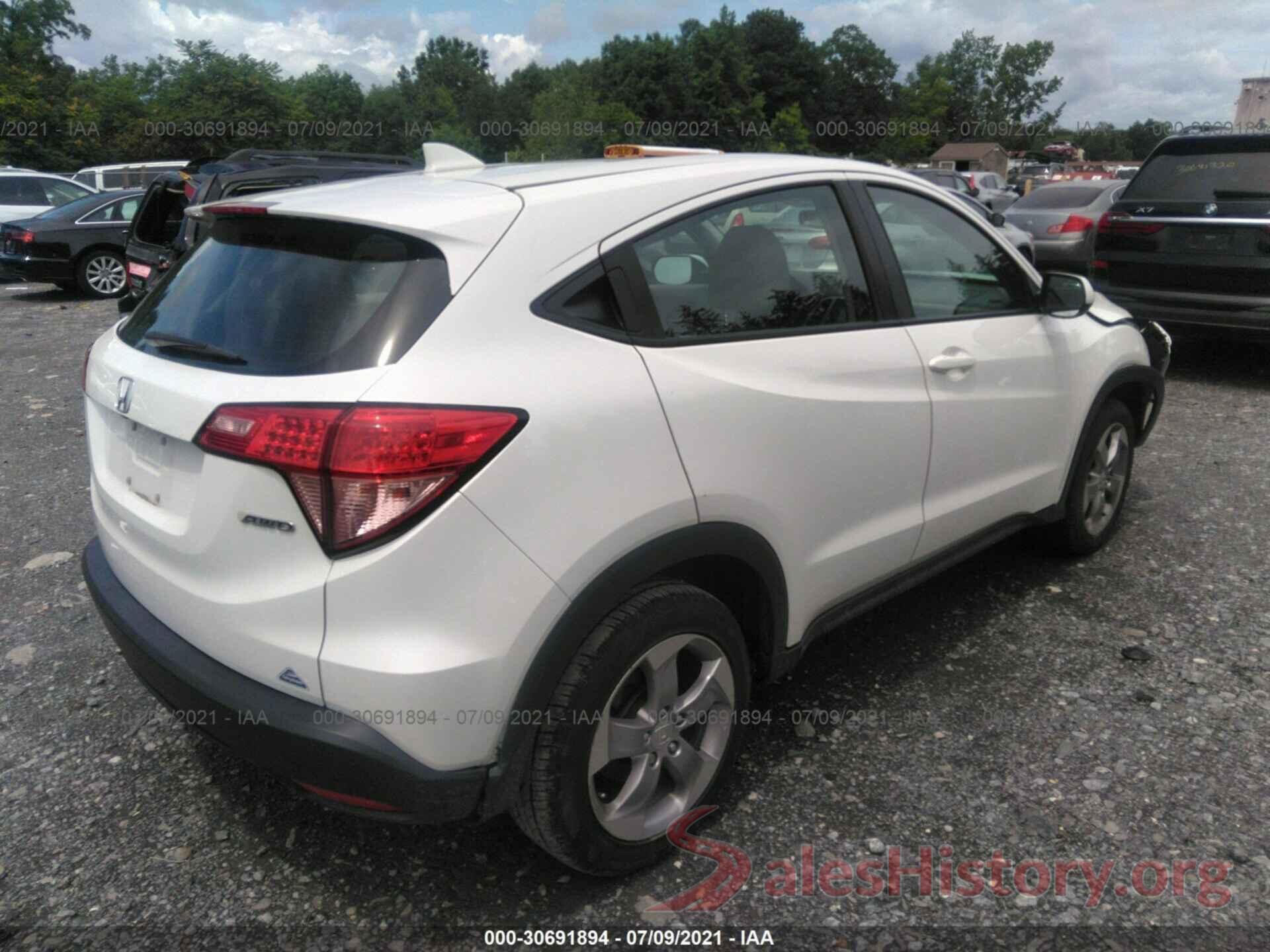 3CZRU6H33JM709026 2018 HONDA HR-V