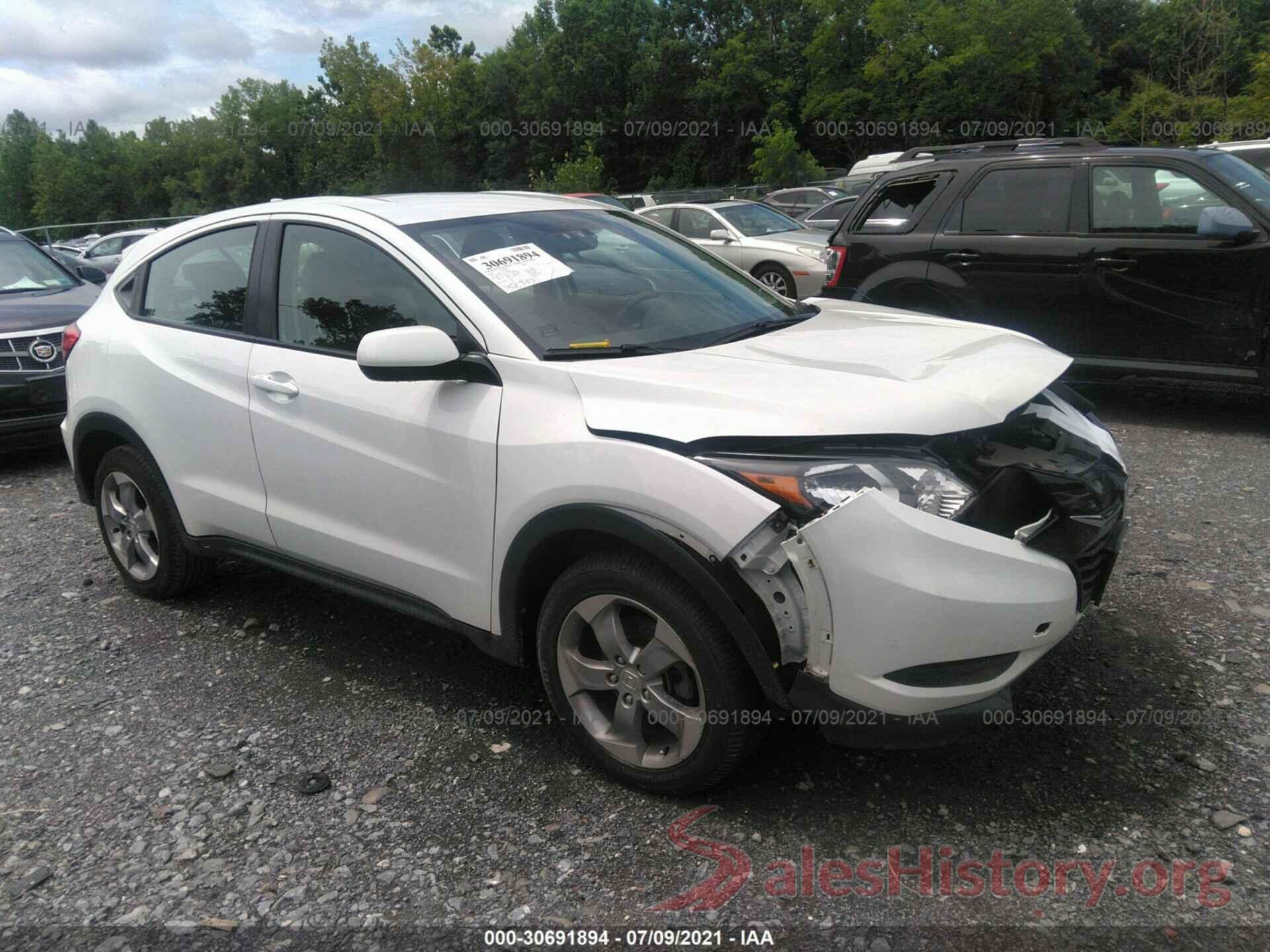 3CZRU6H33JM709026 2018 HONDA HR-V