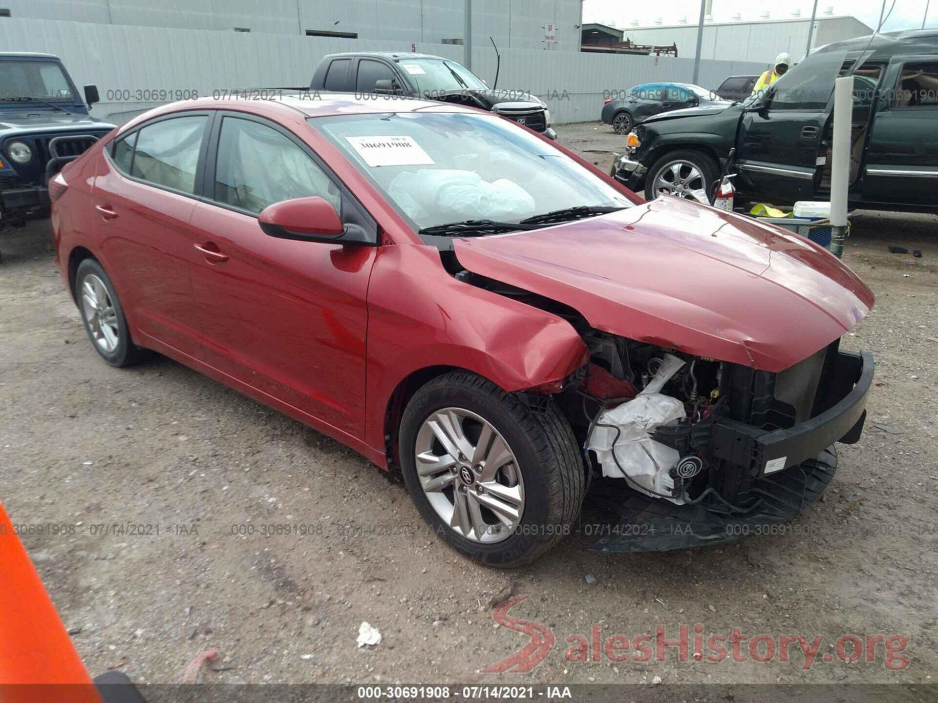 5NPD84LF9KH461026 2019 HYUNDAI ELANTRA