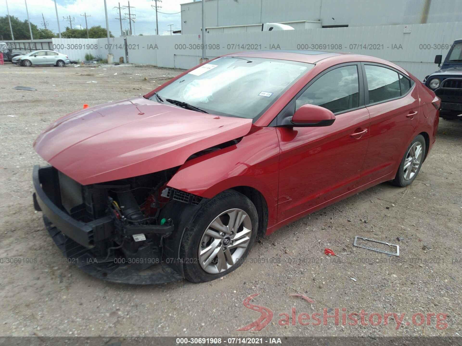 5NPD84LF9KH461026 2019 HYUNDAI ELANTRA