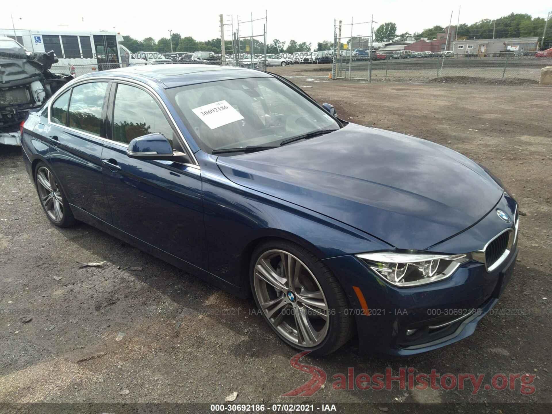 WBA8B7G50JNU94885 2018 BMW 3 SERIES