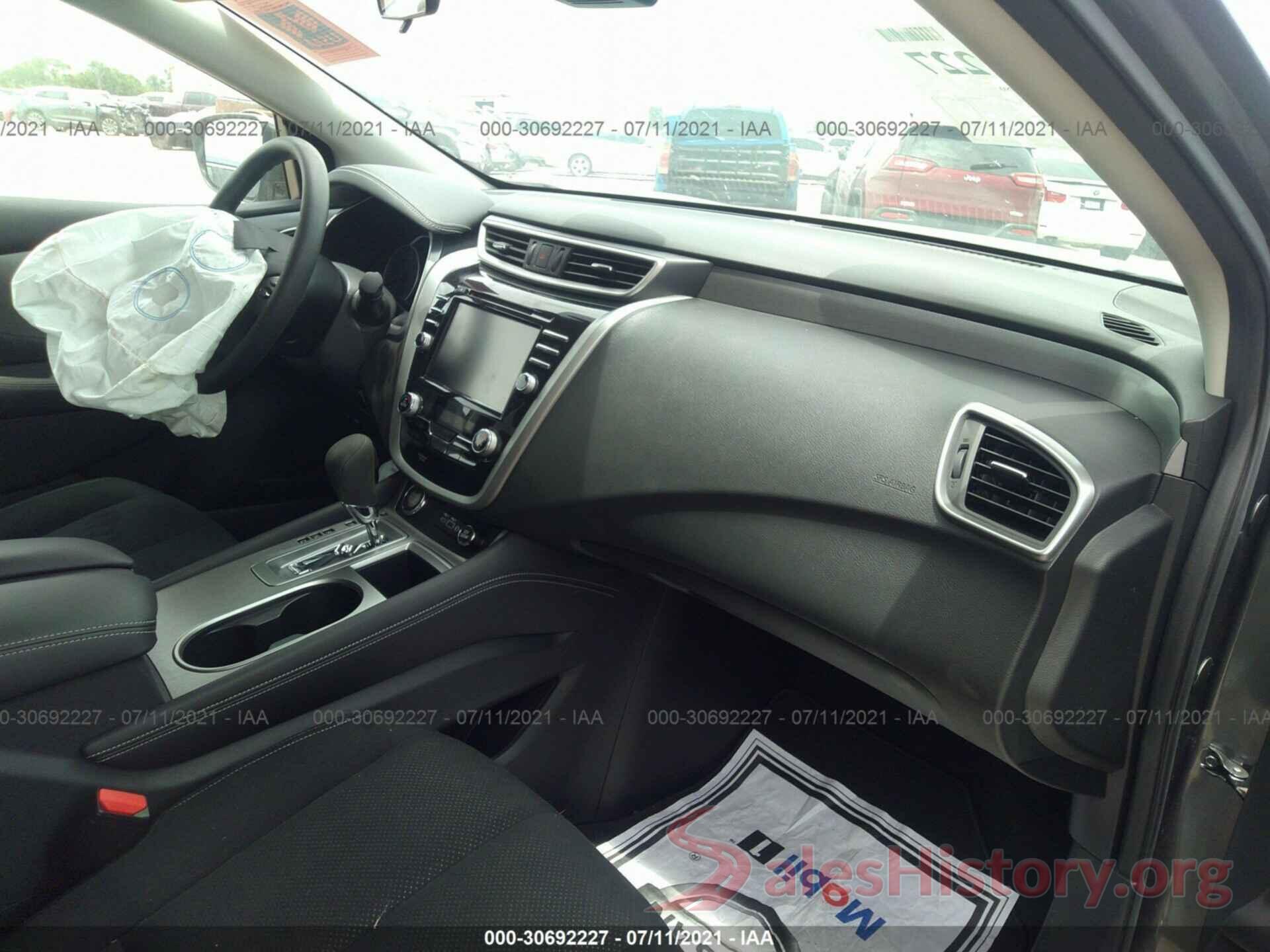 5N1AZ2AJ7MC111464 2021 NISSAN MURANO