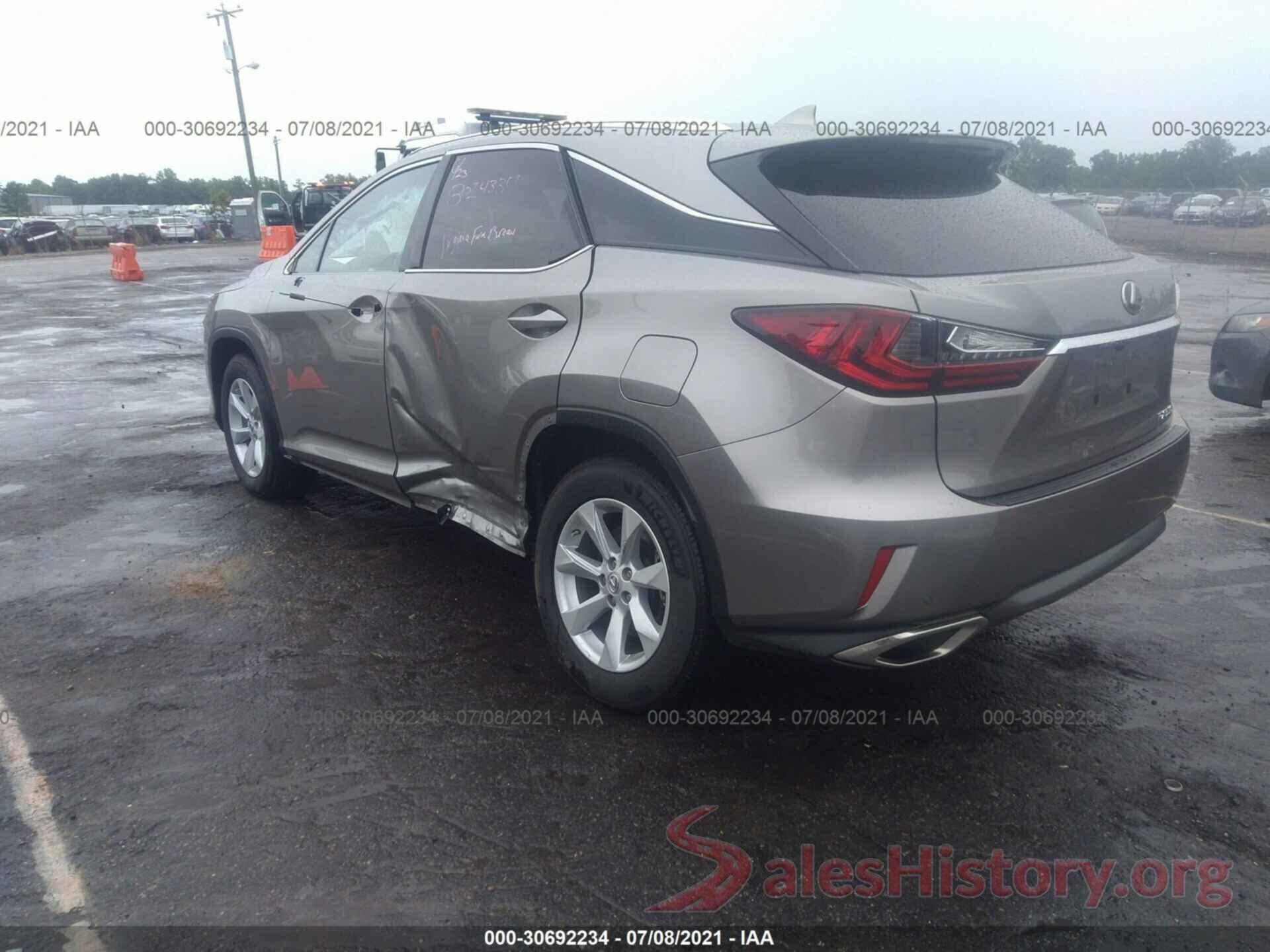 2T2BZMCA2HC115402 2017 LEXUS RX