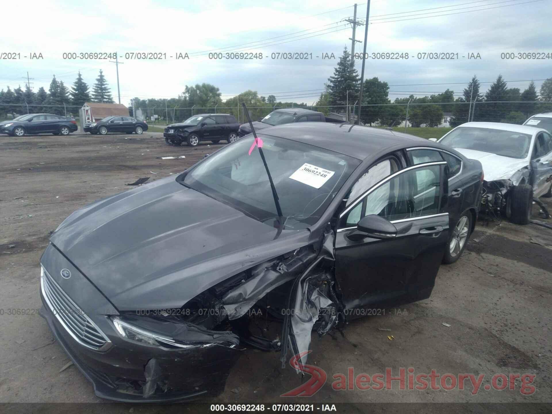 3FA6P0HD6JR233854 2018 FORD FUSION