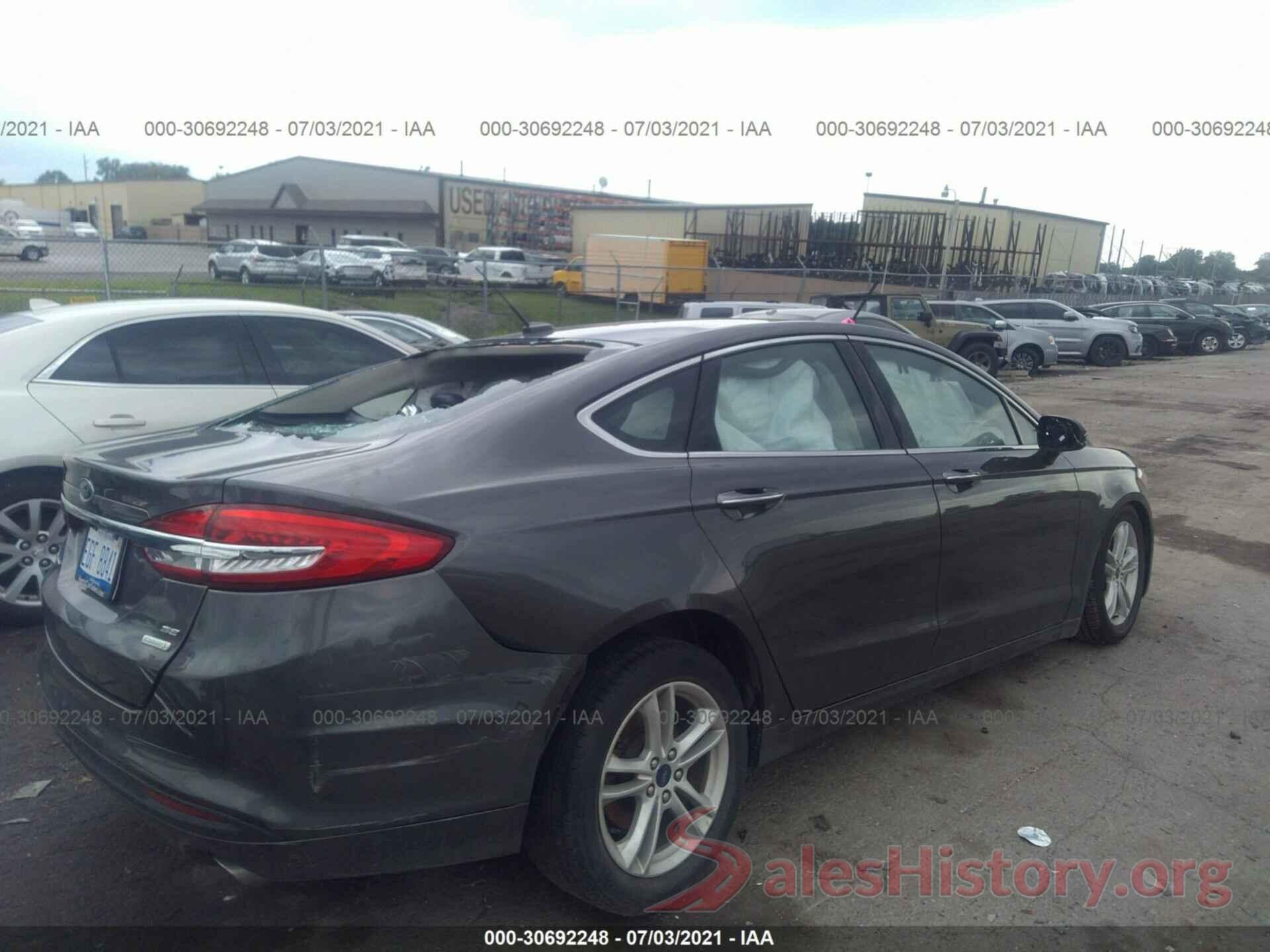 3FA6P0HD6JR233854 2018 FORD FUSION