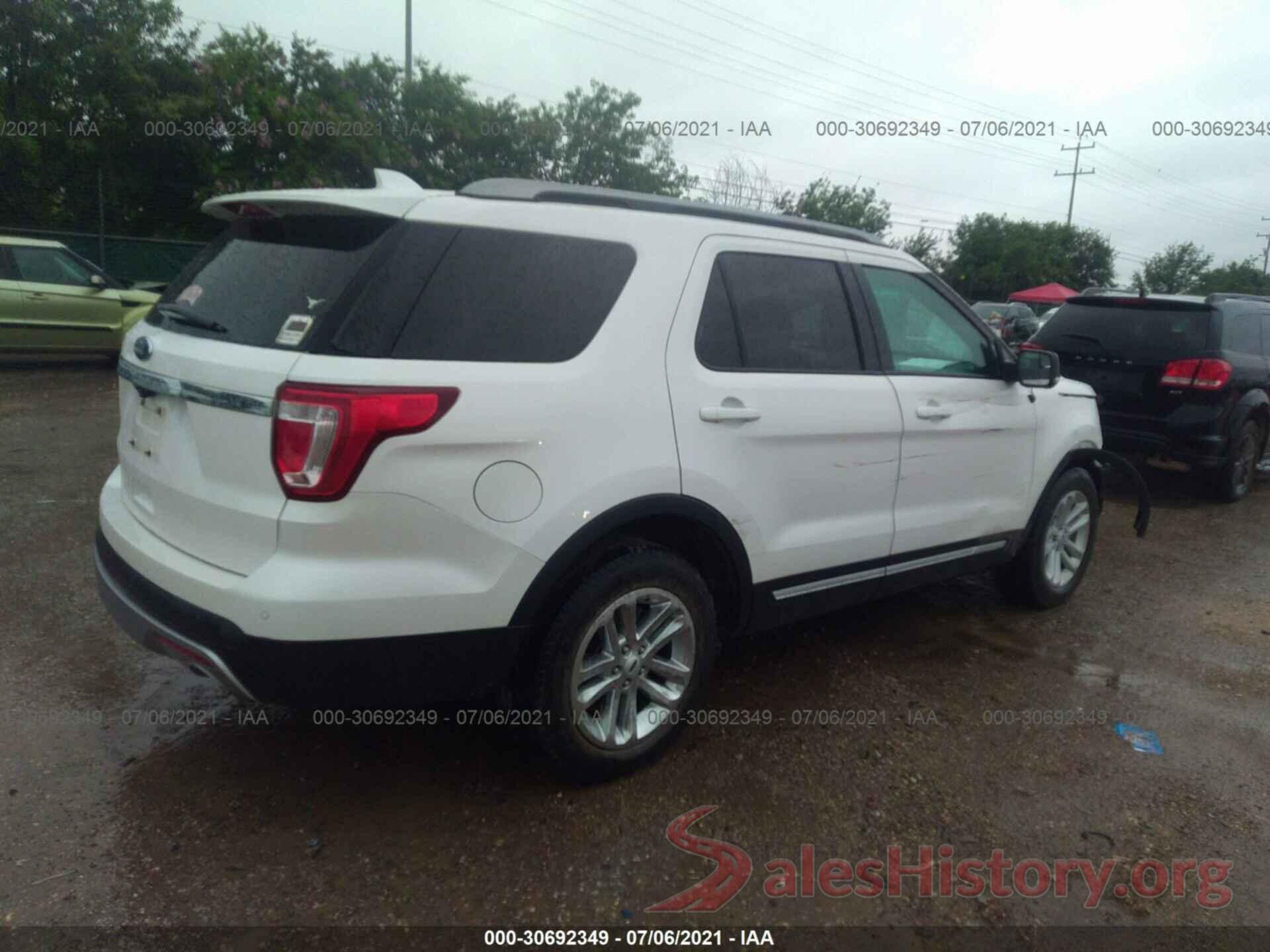 1FM5K7D82HGA68954 2017 FORD EXPLORER