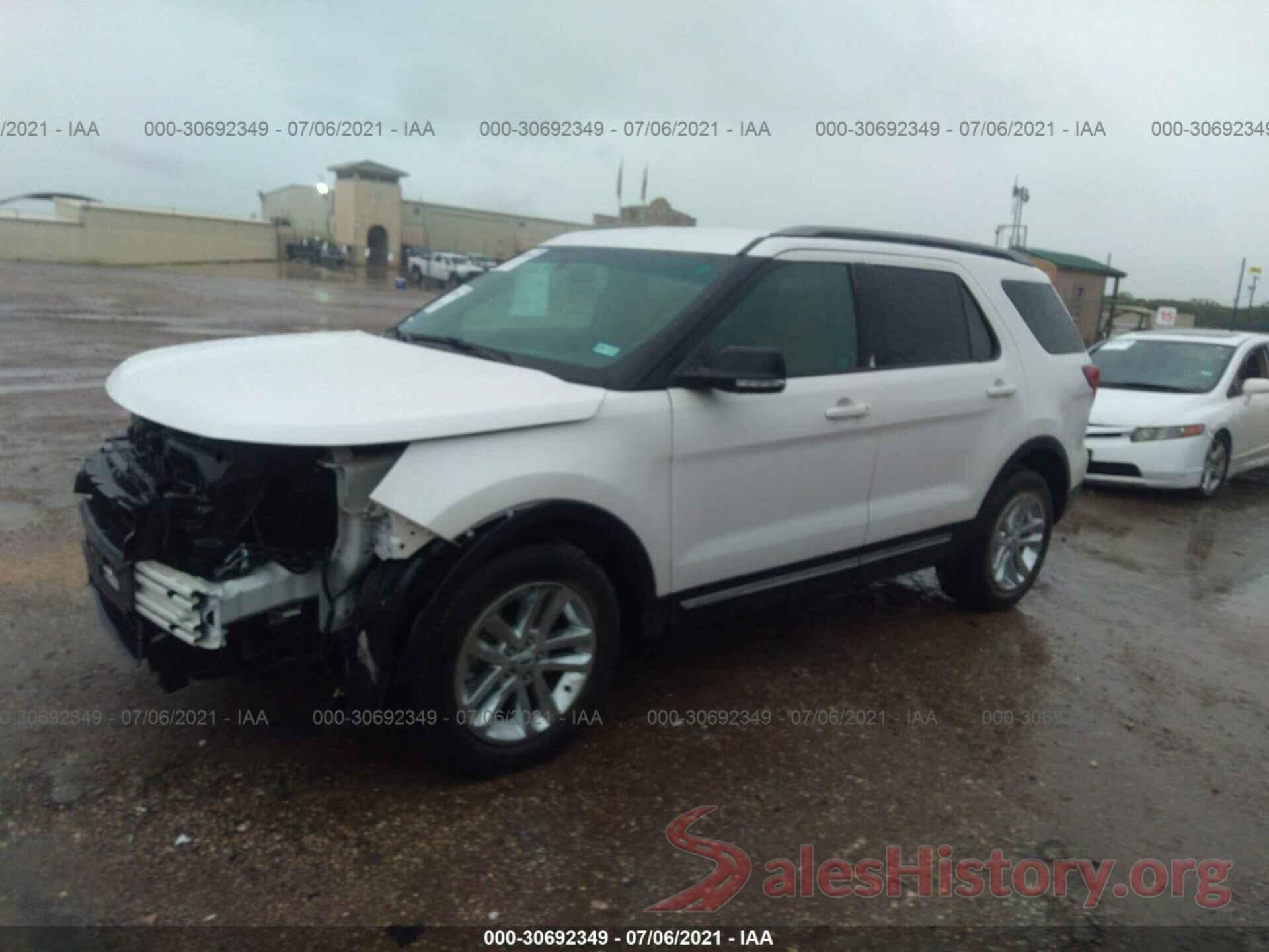 1FM5K7D82HGA68954 2017 FORD EXPLORER