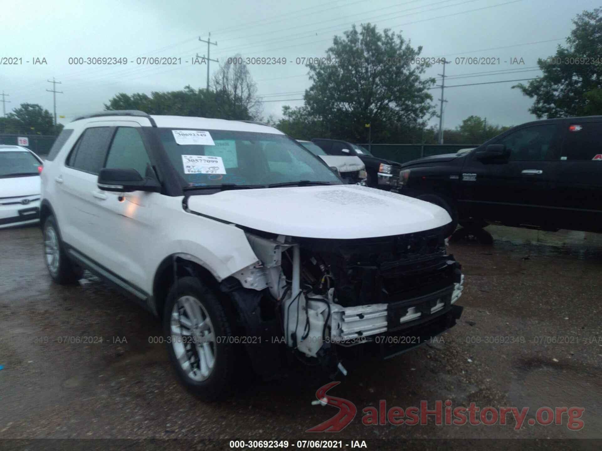 1FM5K7D82HGA68954 2017 FORD EXPLORER