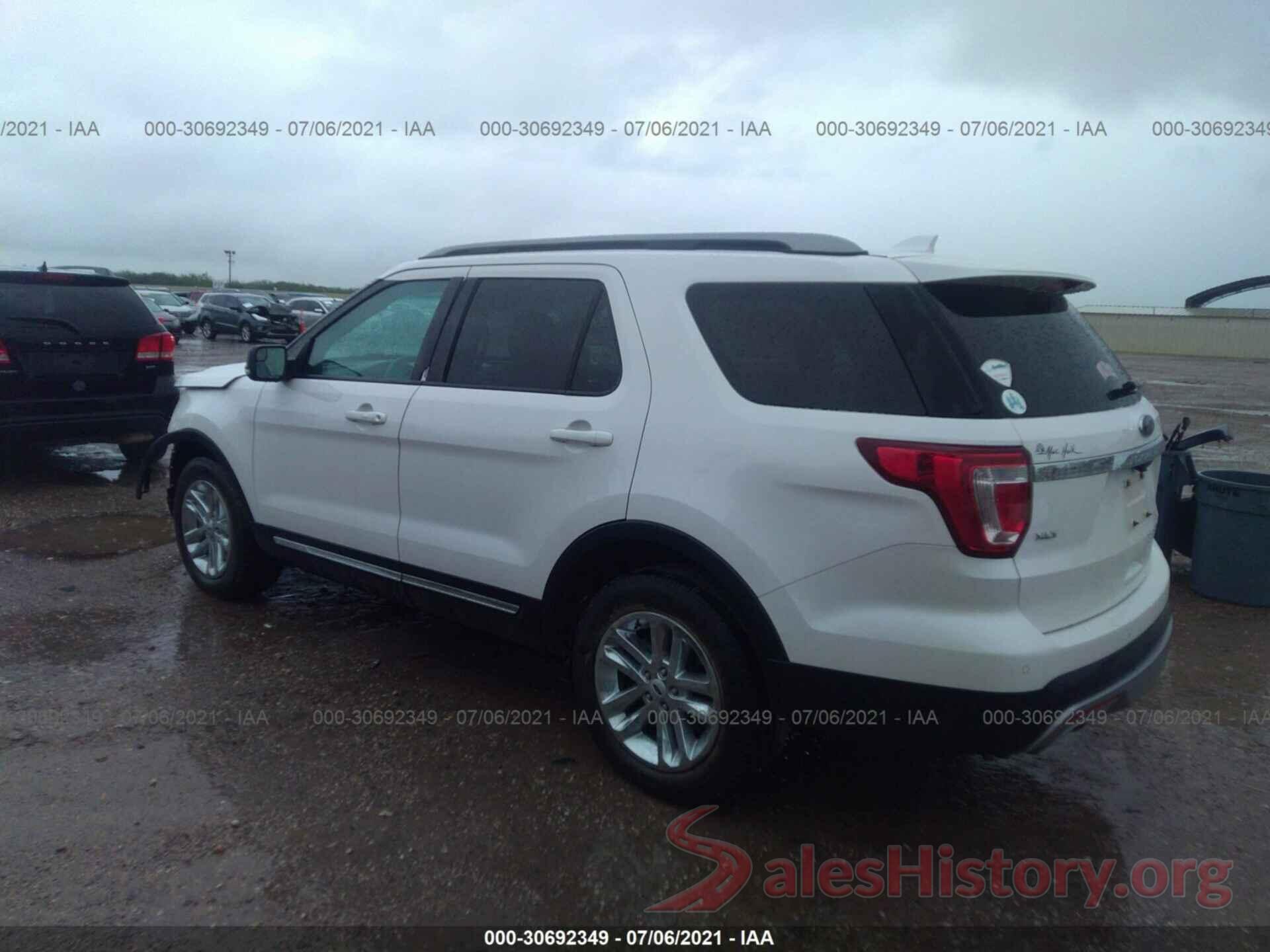 1FM5K7D82HGA68954 2017 FORD EXPLORER