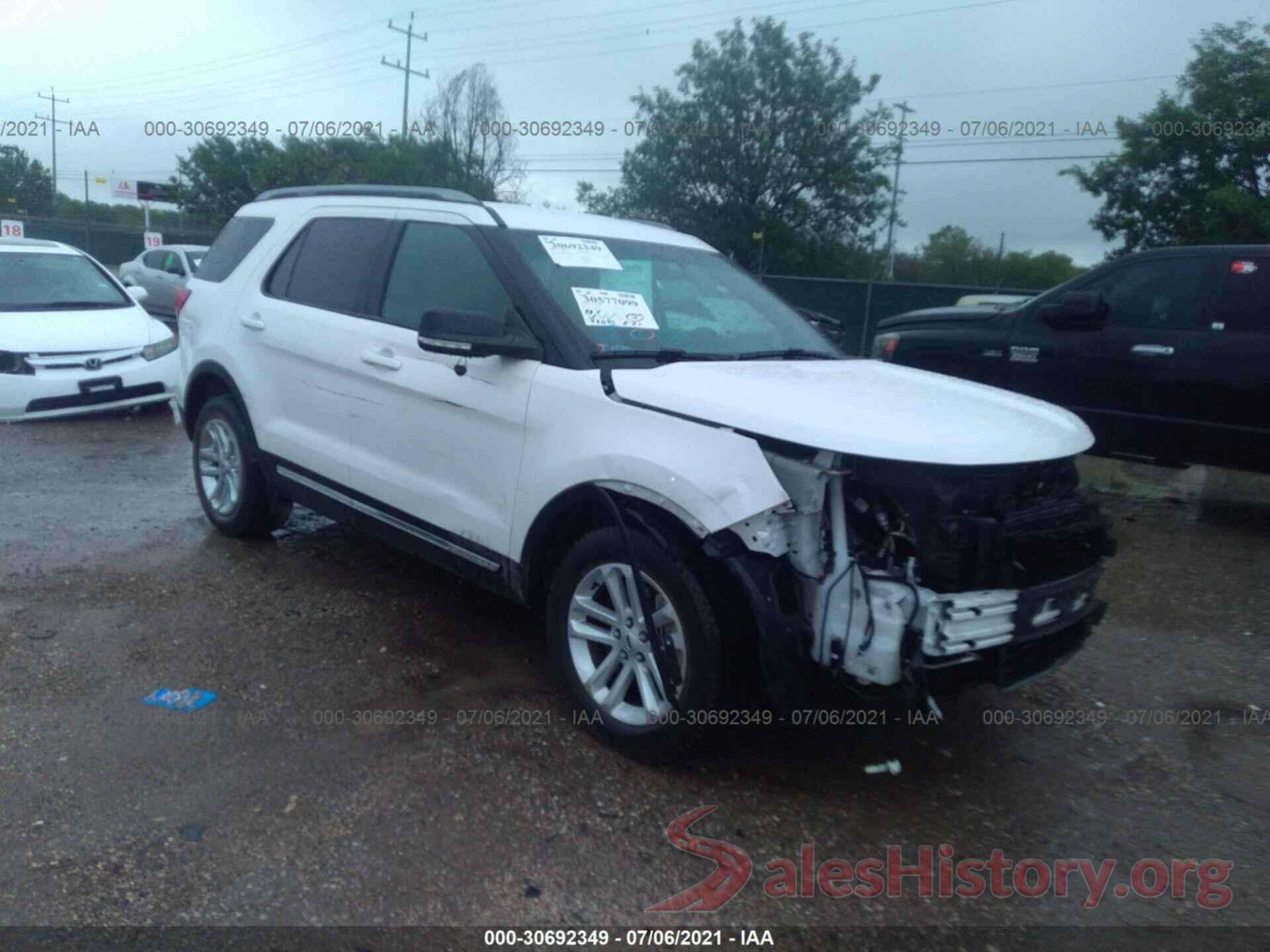 1FM5K7D82HGA68954 2017 FORD EXPLORER