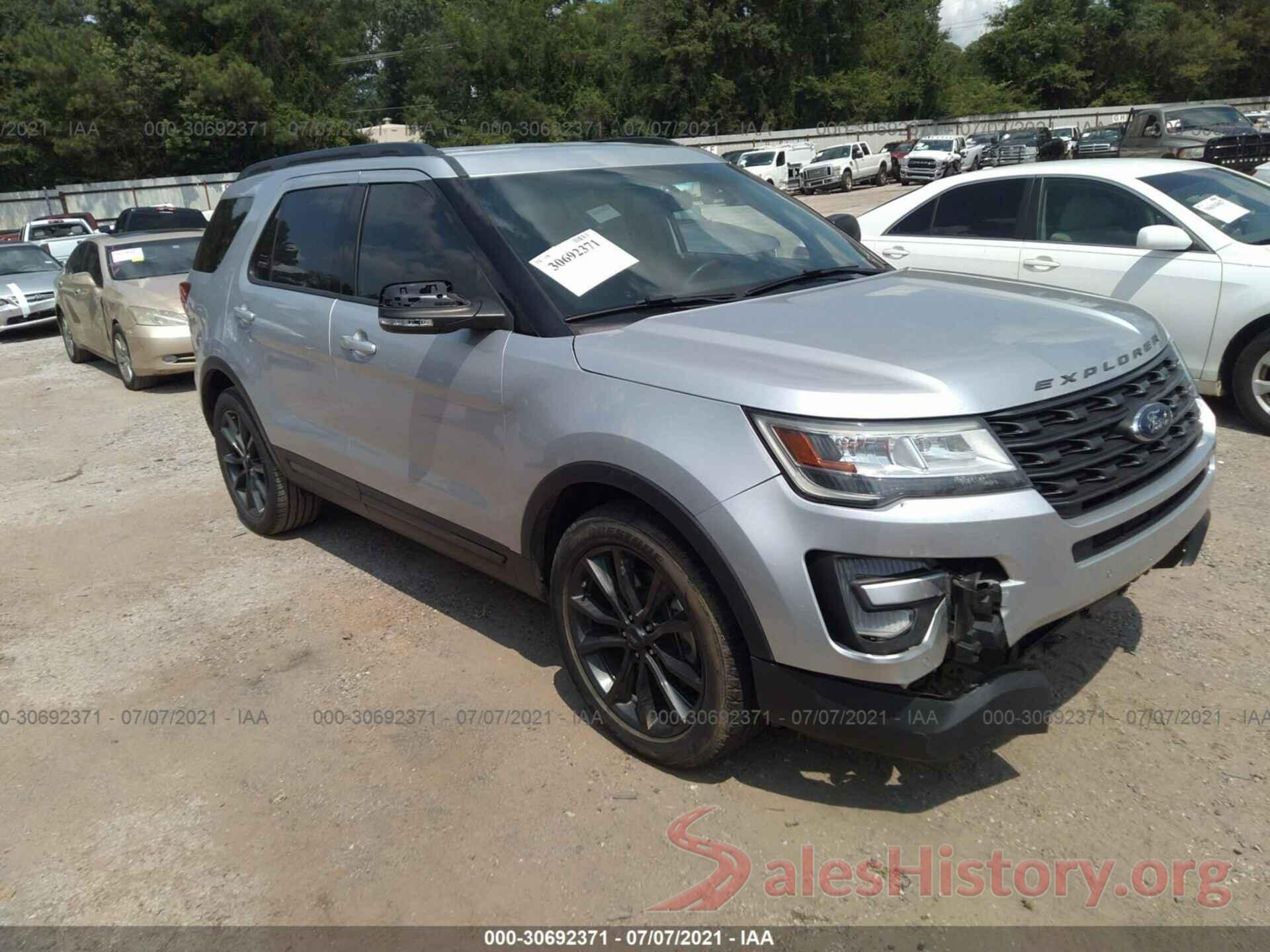 1FM5K7D81HGB69953 2017 FORD EXPLORER