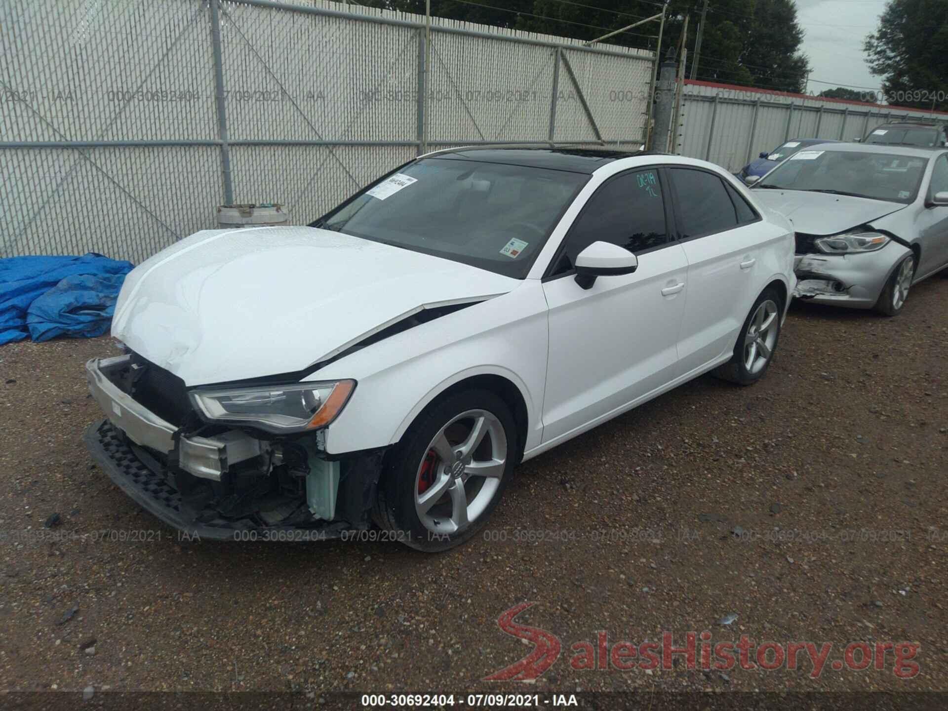 WAUA7GFF0G1024546 2016 AUDI A3