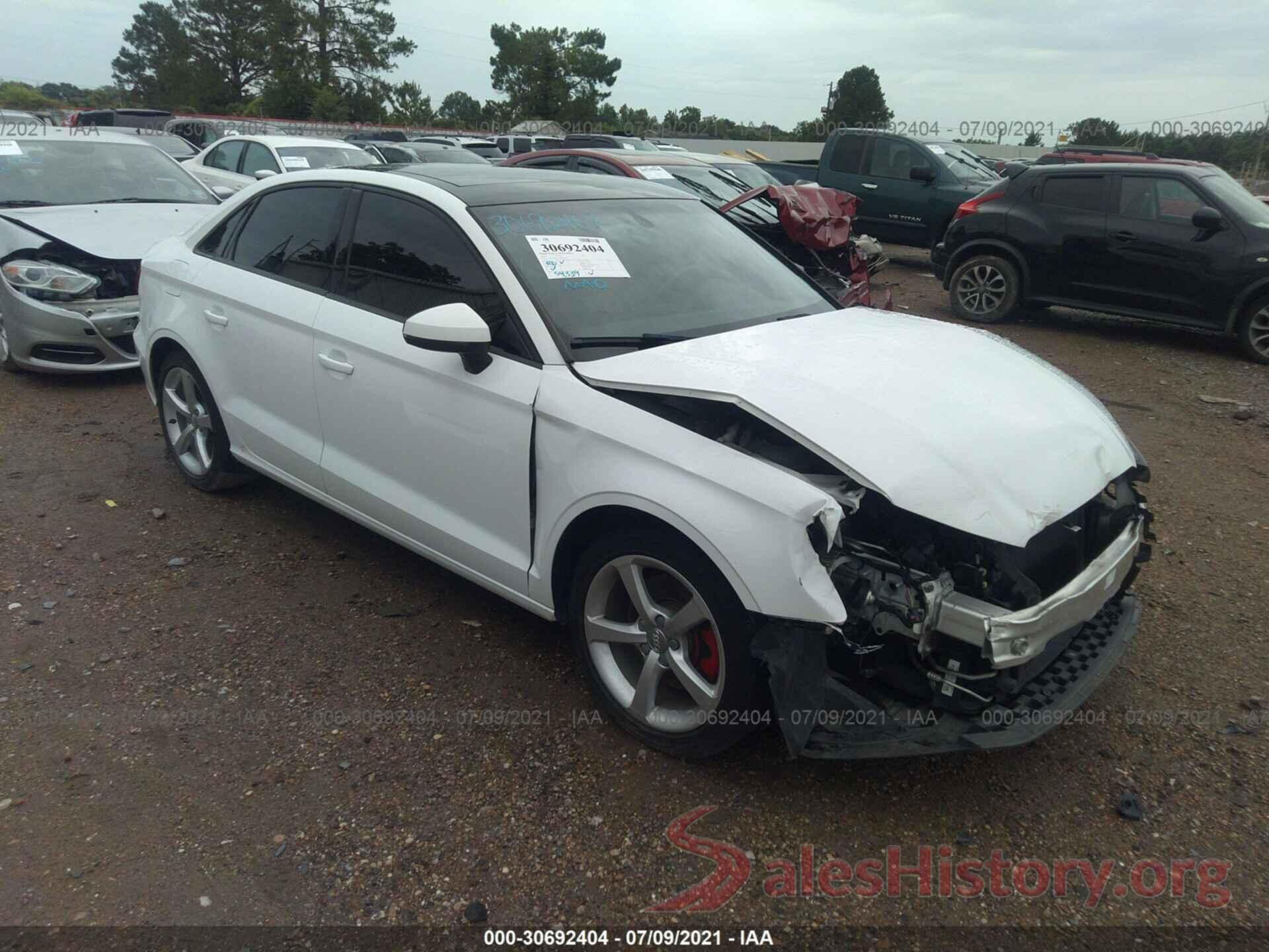 WAUA7GFF0G1024546 2016 AUDI A3