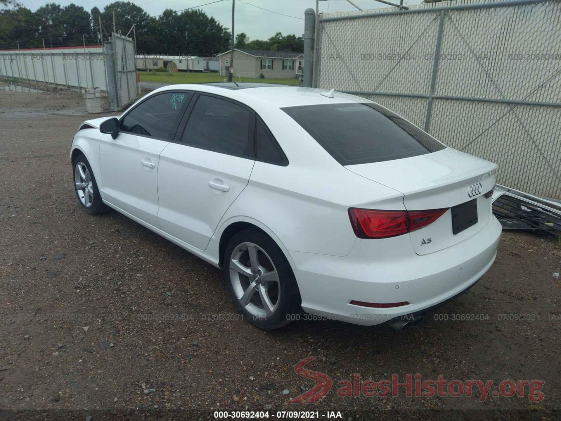 WAUA7GFF0G1024546 2016 AUDI A3