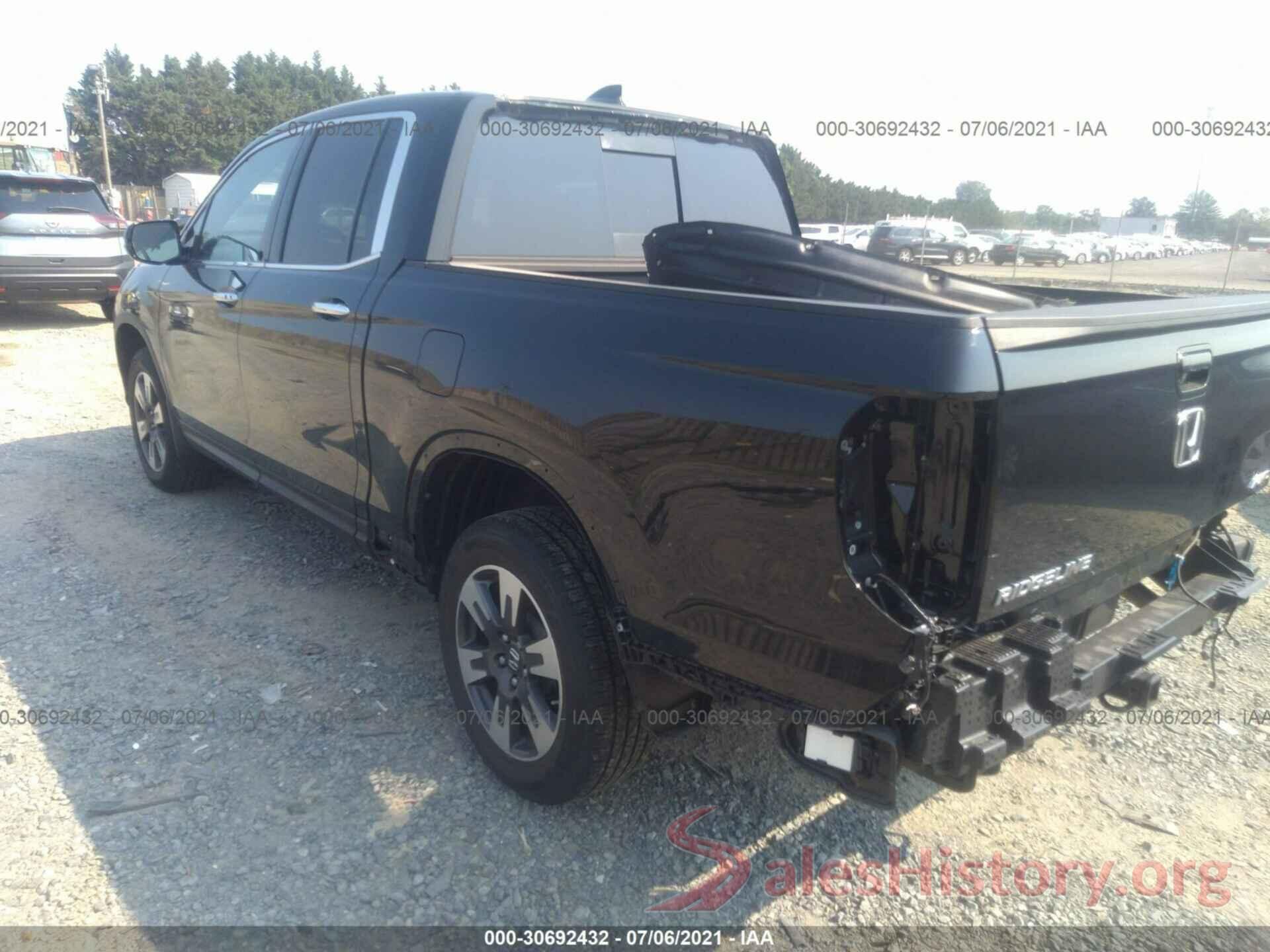 5FPYK3F72HB033461 2017 HONDA RIDGELINE