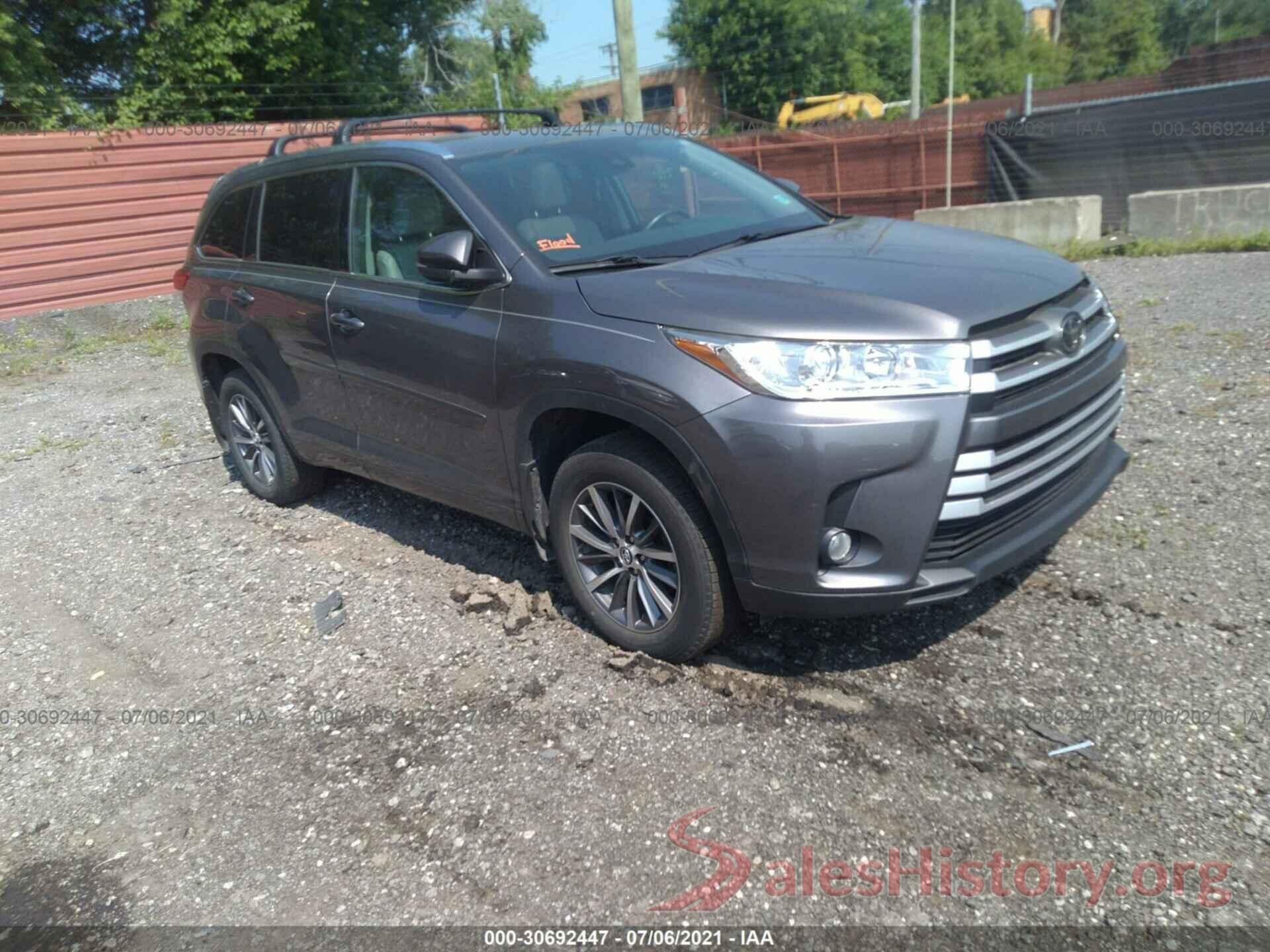 5TDJZRFH7JS896355 2018 TOYOTA HIGHLANDER