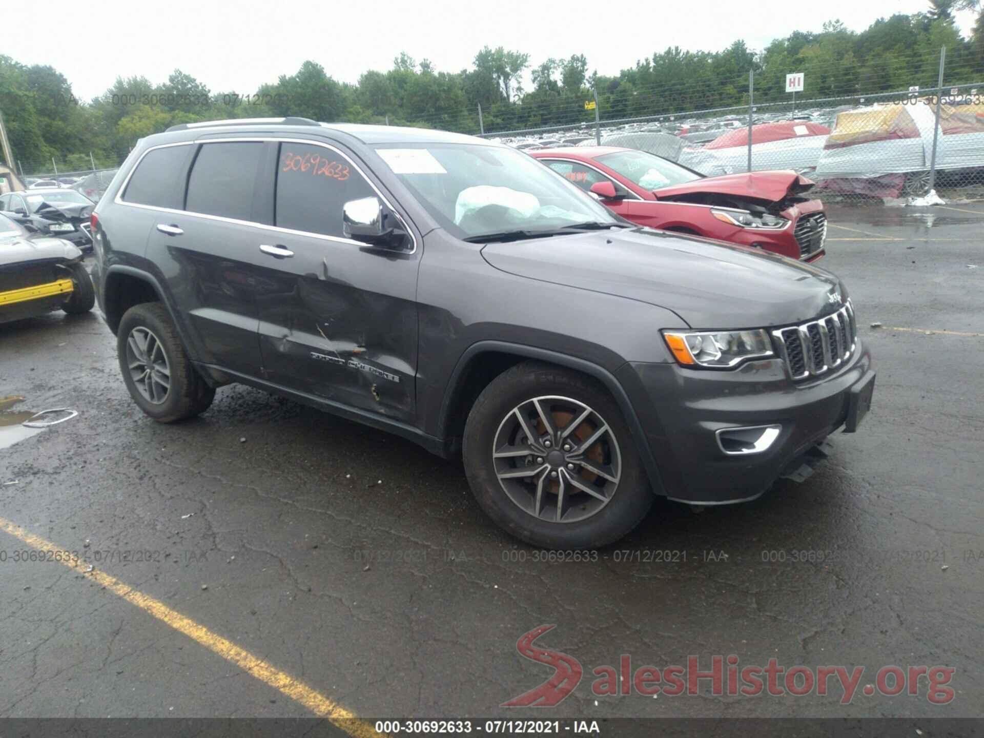 1C4RJFBG2KC823497 2019 JEEP GRAND CHEROKEE