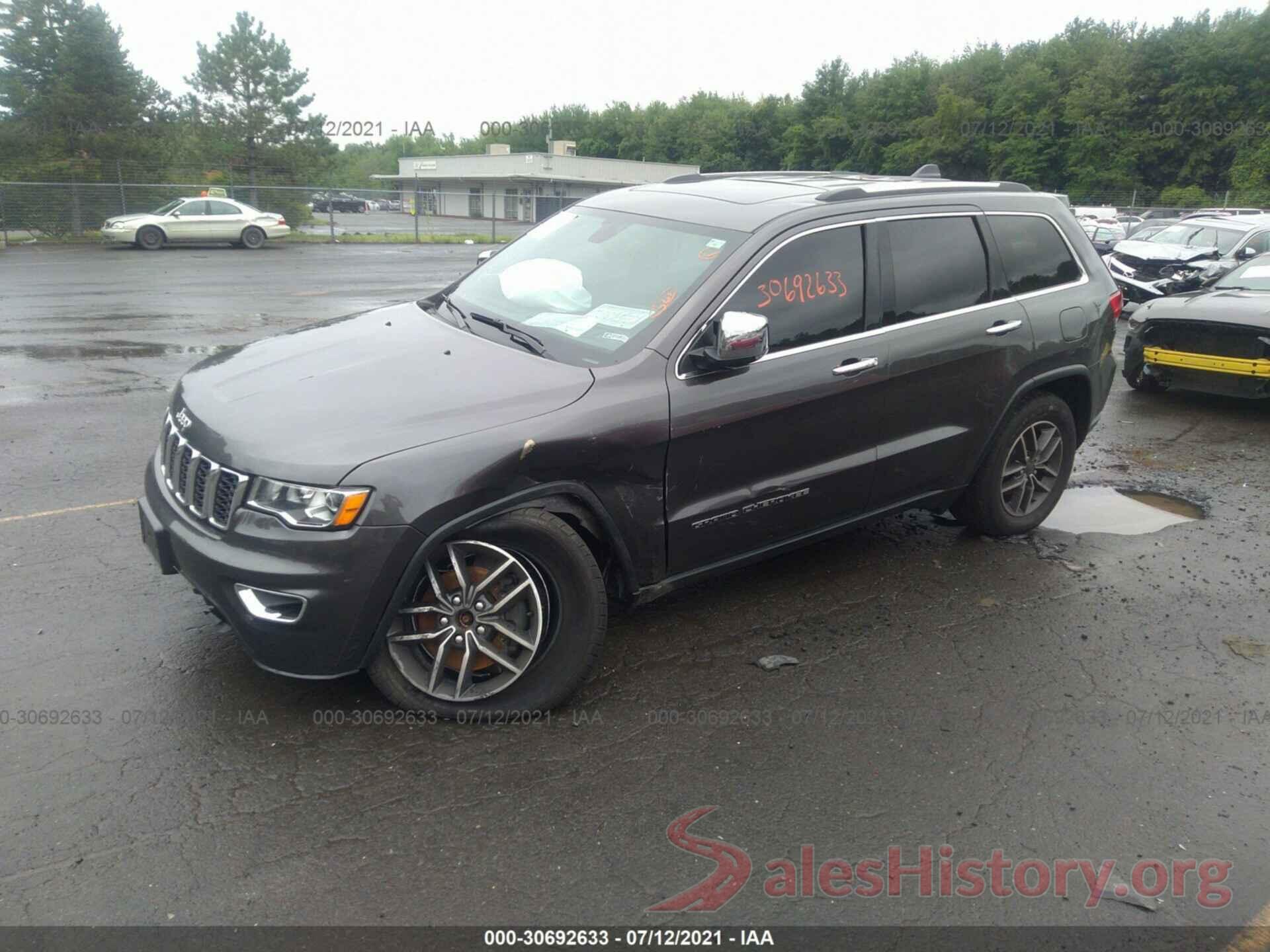 1C4RJFBG2KC823497 2019 JEEP GRAND CHEROKEE