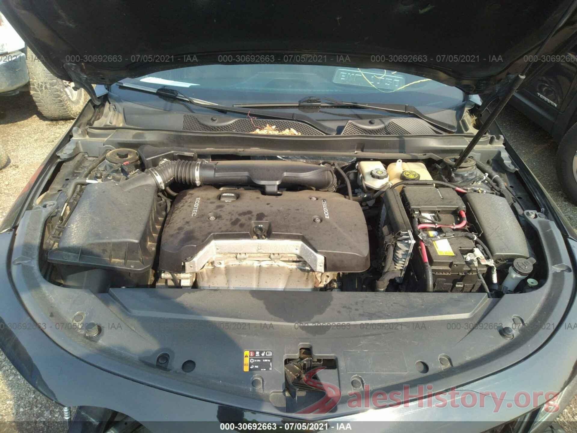 2G1105SA5H9104467 2017 CHEVROLET IMPALA