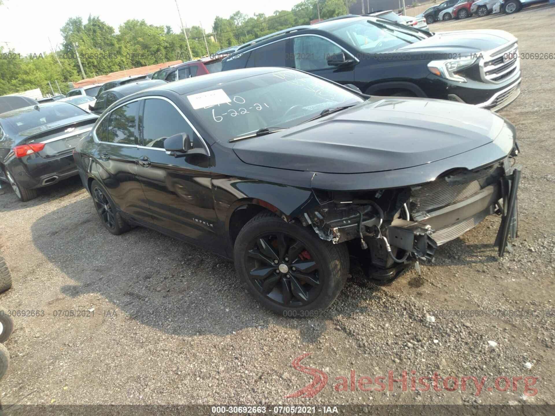 2G1105SA5H9104467 2017 CHEVROLET IMPALA