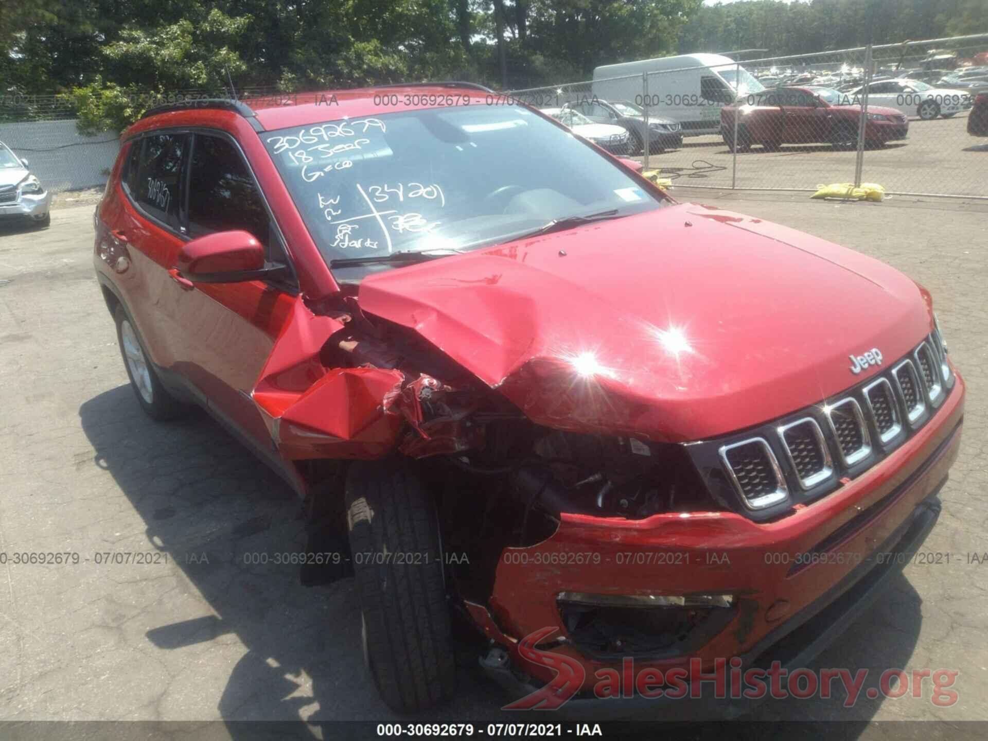 3C4NJDBB6JT112234 2018 JEEP COMPASS