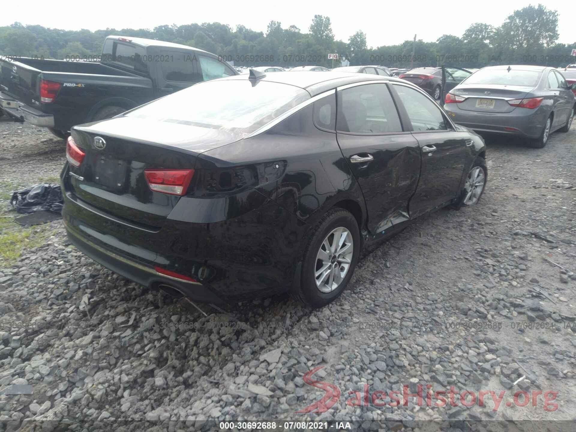 5XXGT4L37GG021696 2016 KIA OPTIMA