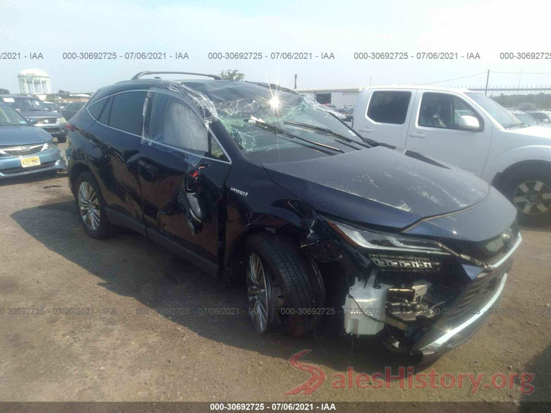 JTEAAAAH3MJ006415 2021 TOYOTA VENZA