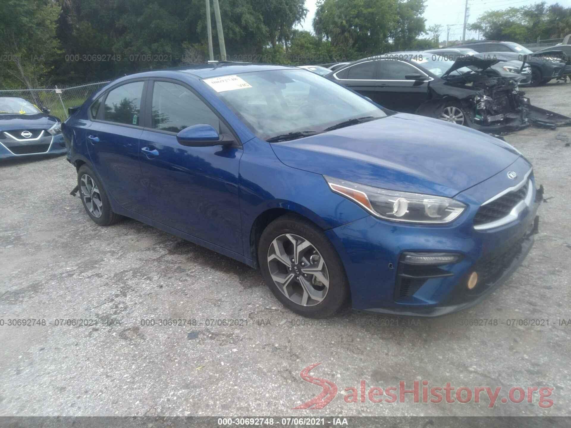 3KPF24AD0LE228699 2020 KIA FORTE