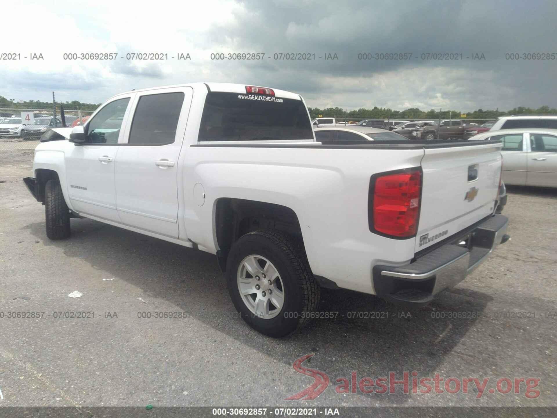 3GCPCREH0HG380909 2017 CHEVROLET SILVERADO 1500