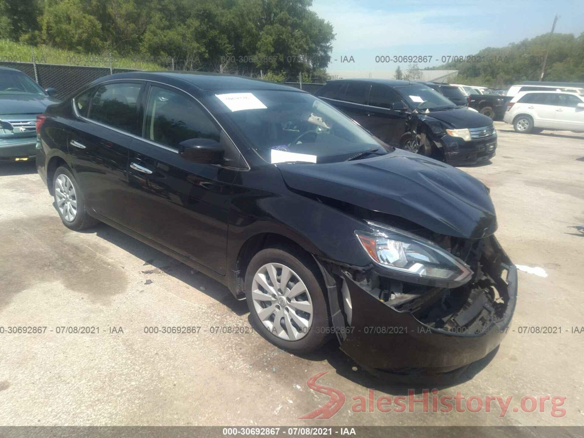 3N1AB7AP1HY363480 2017 NISSAN SENTRA