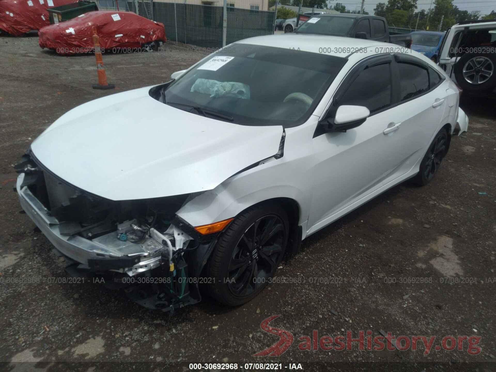 2HGFC2F82KH578871 2019 HONDA CIVIC SEDAN