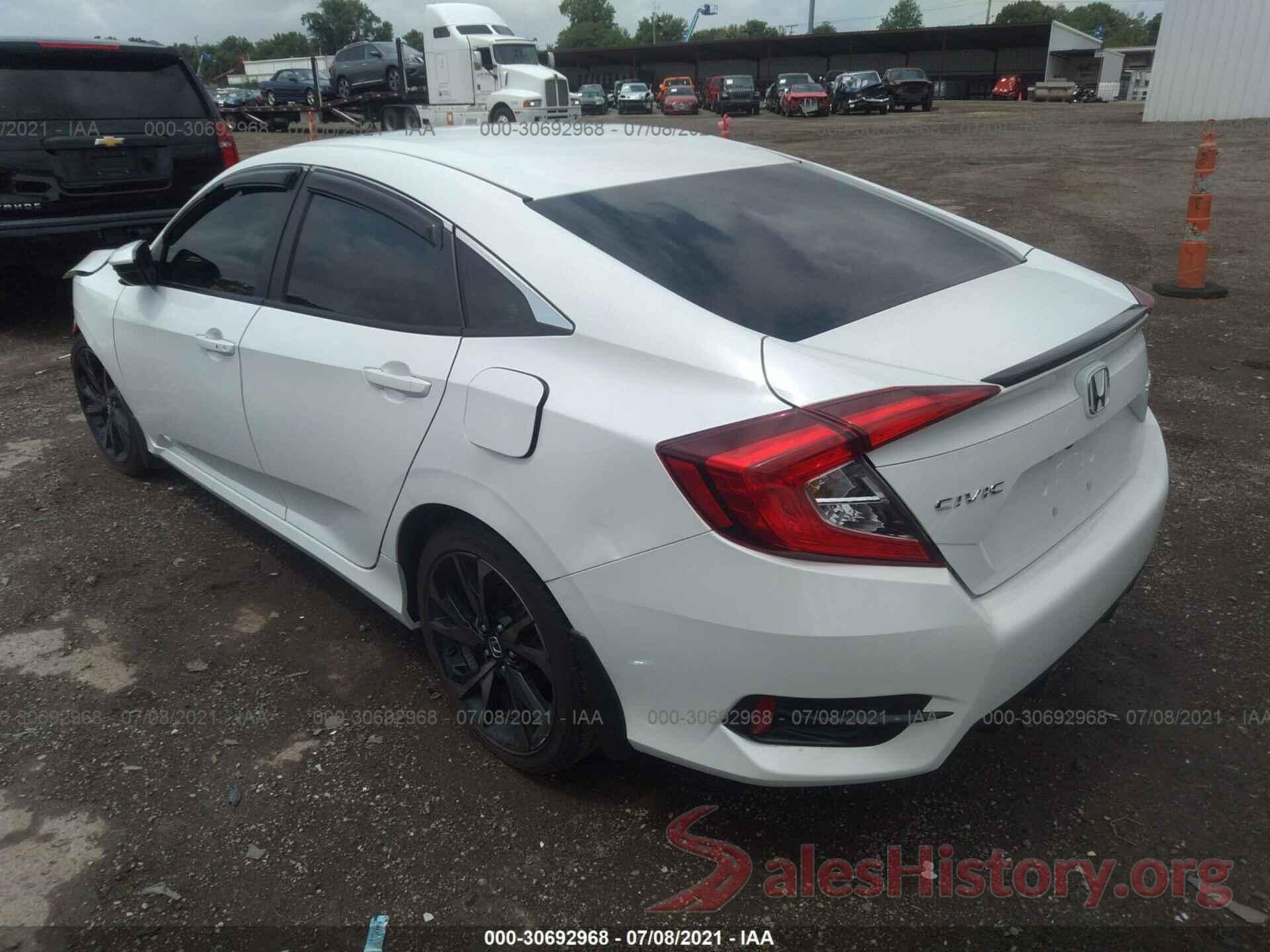 2HGFC2F82KH578871 2019 HONDA CIVIC SEDAN