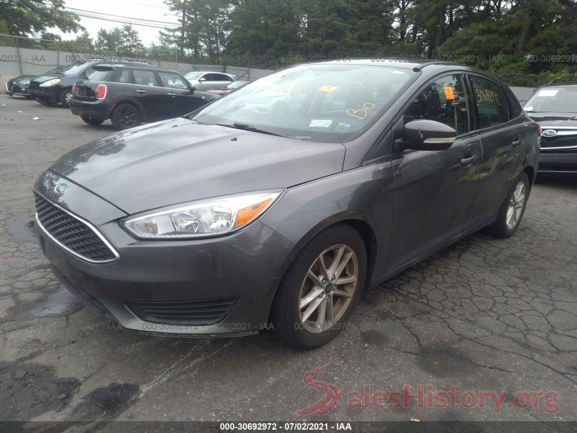 1FADP3F20GL294599 2016 FORD FOCUS