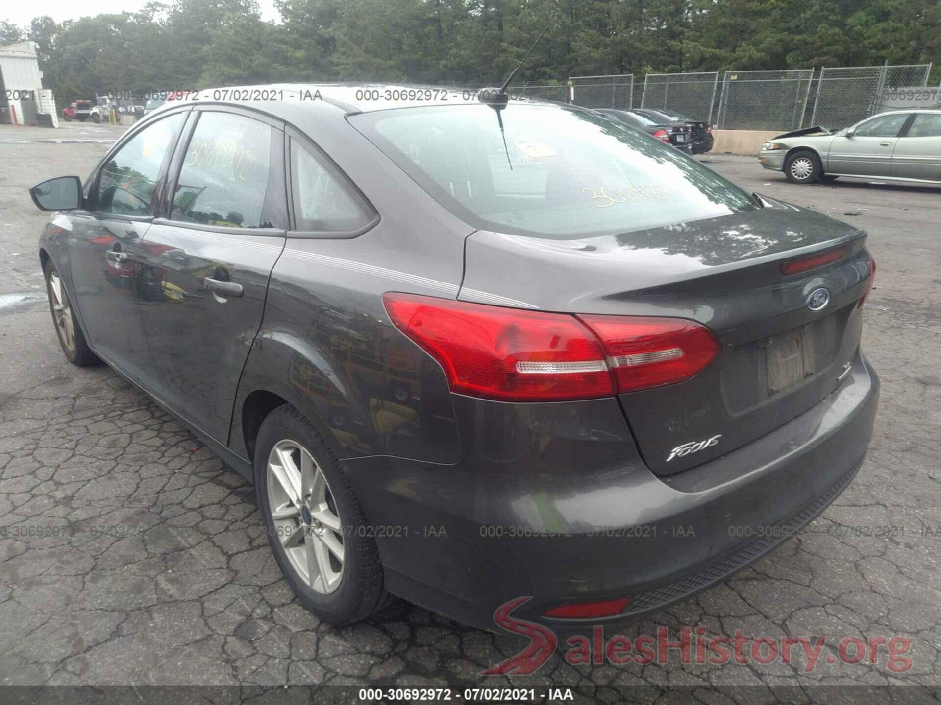 1FADP3F20GL294599 2016 FORD FOCUS