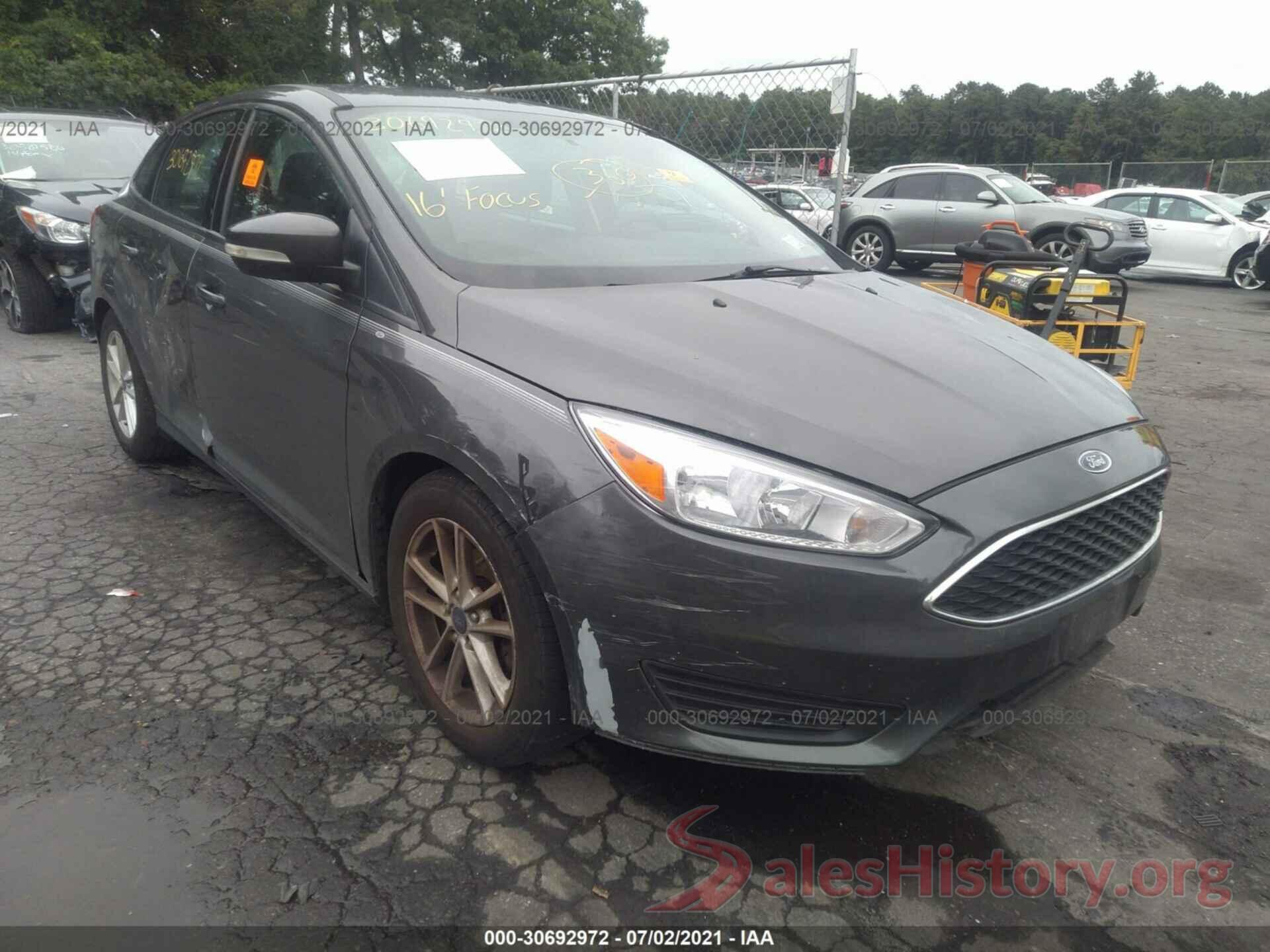 1FADP3F20GL294599 2016 FORD FOCUS