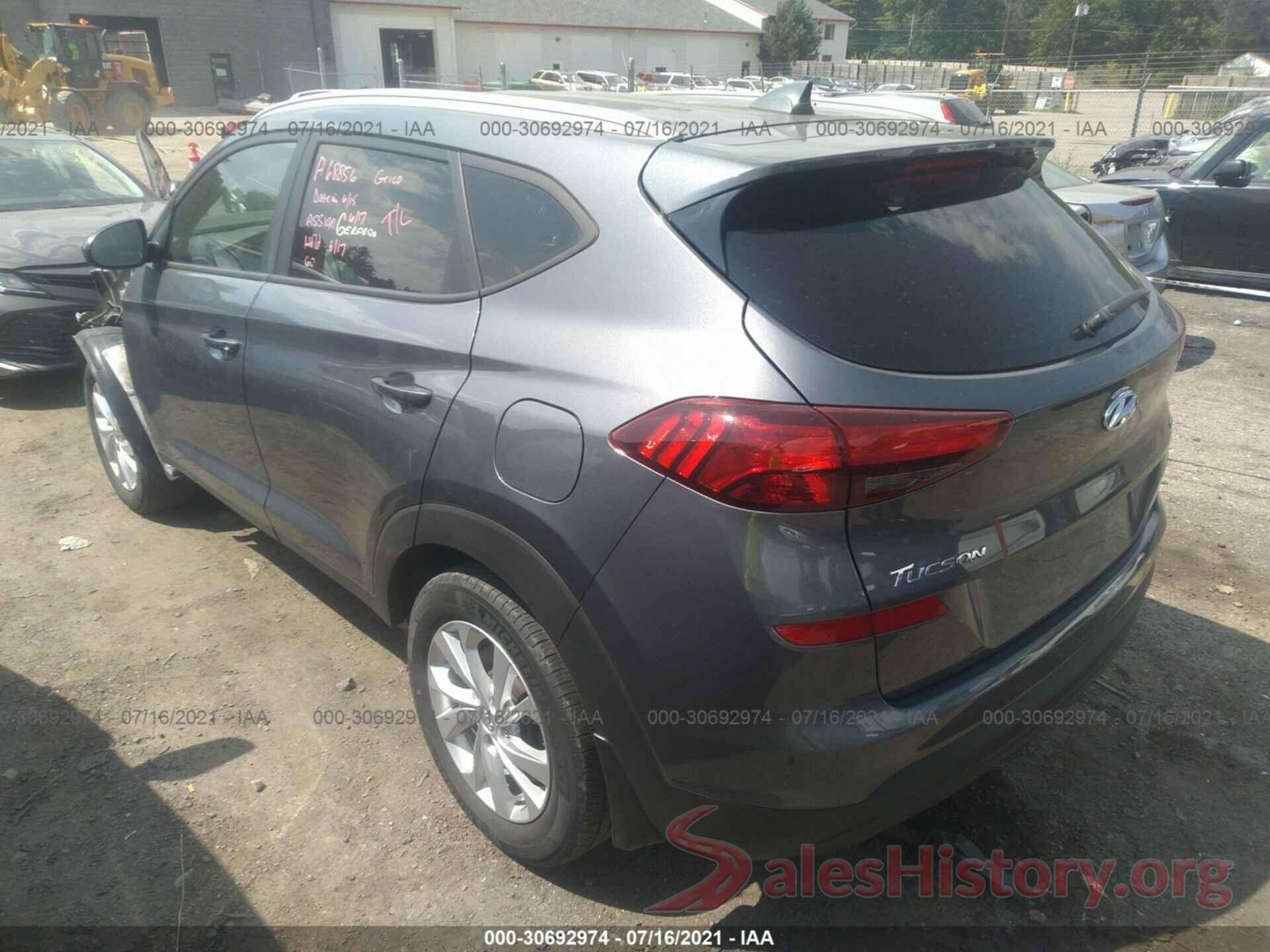 KM8J3CA41KU006279 2019 HYUNDAI TUCSON