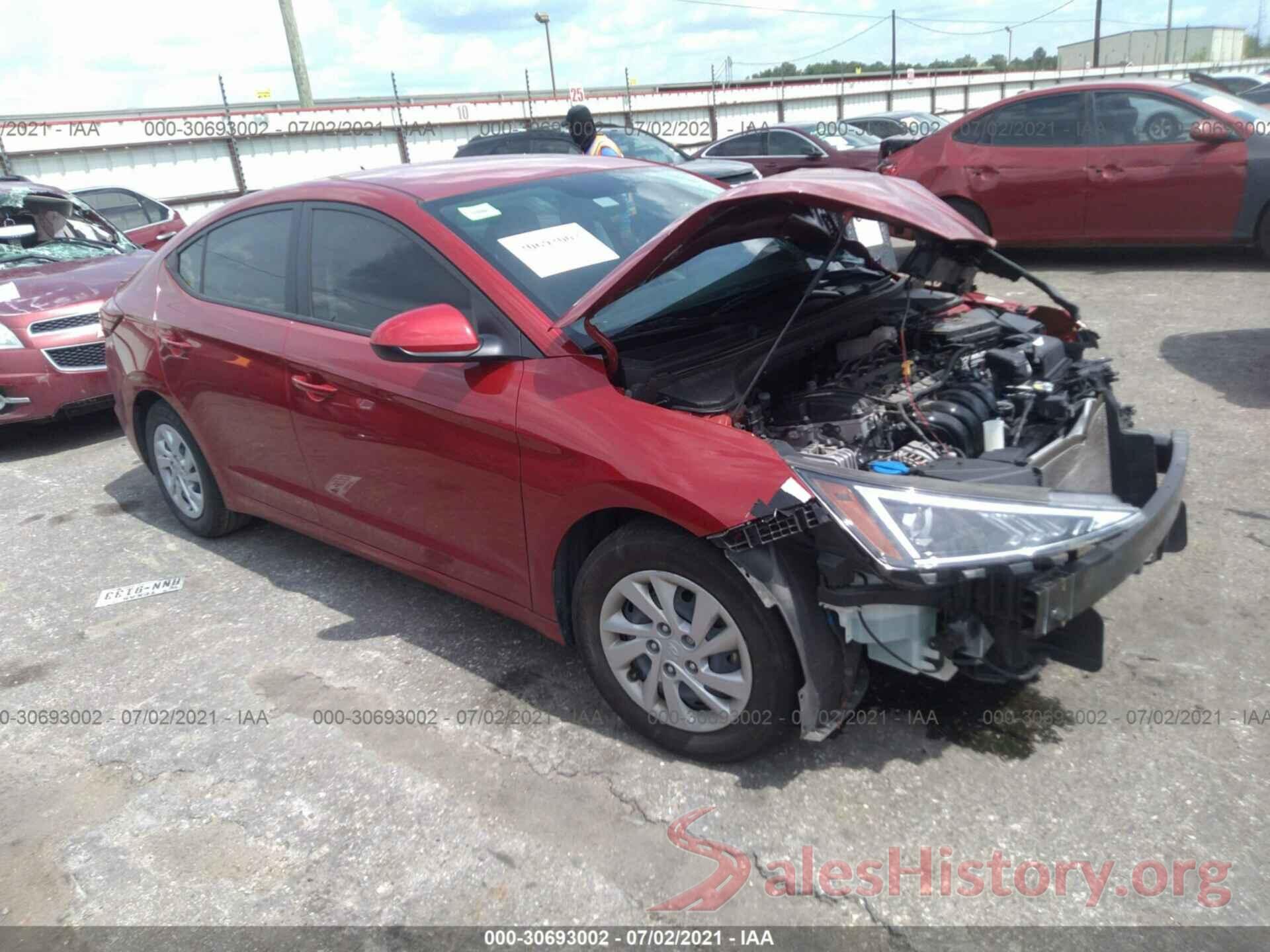 KMHD74LF1KU816596 2019 HYUNDAI ELANTRA