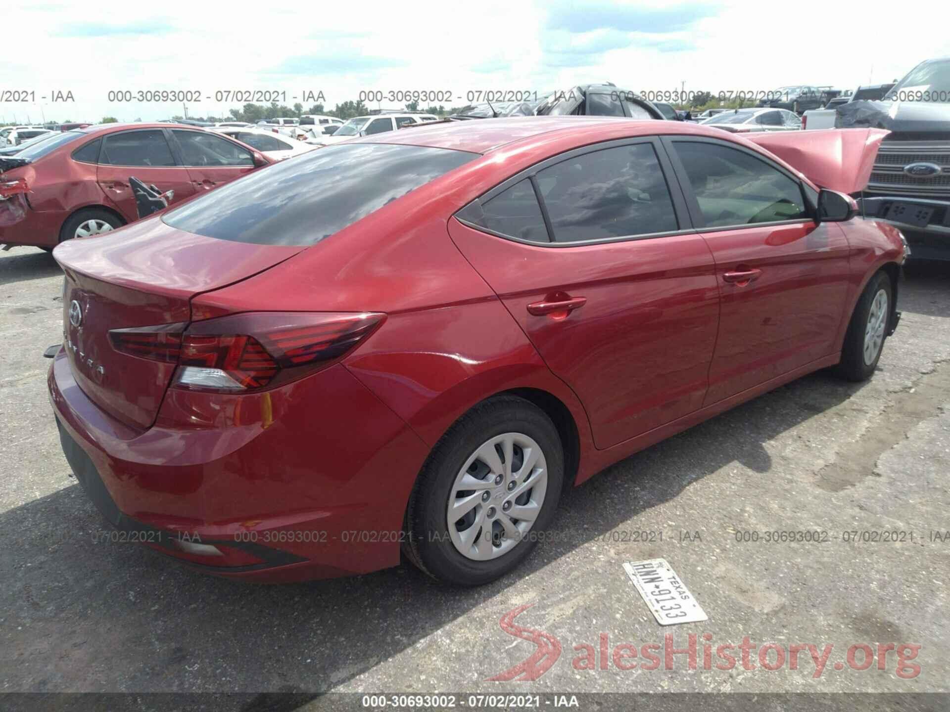 KMHD74LF1KU816596 2019 HYUNDAI ELANTRA