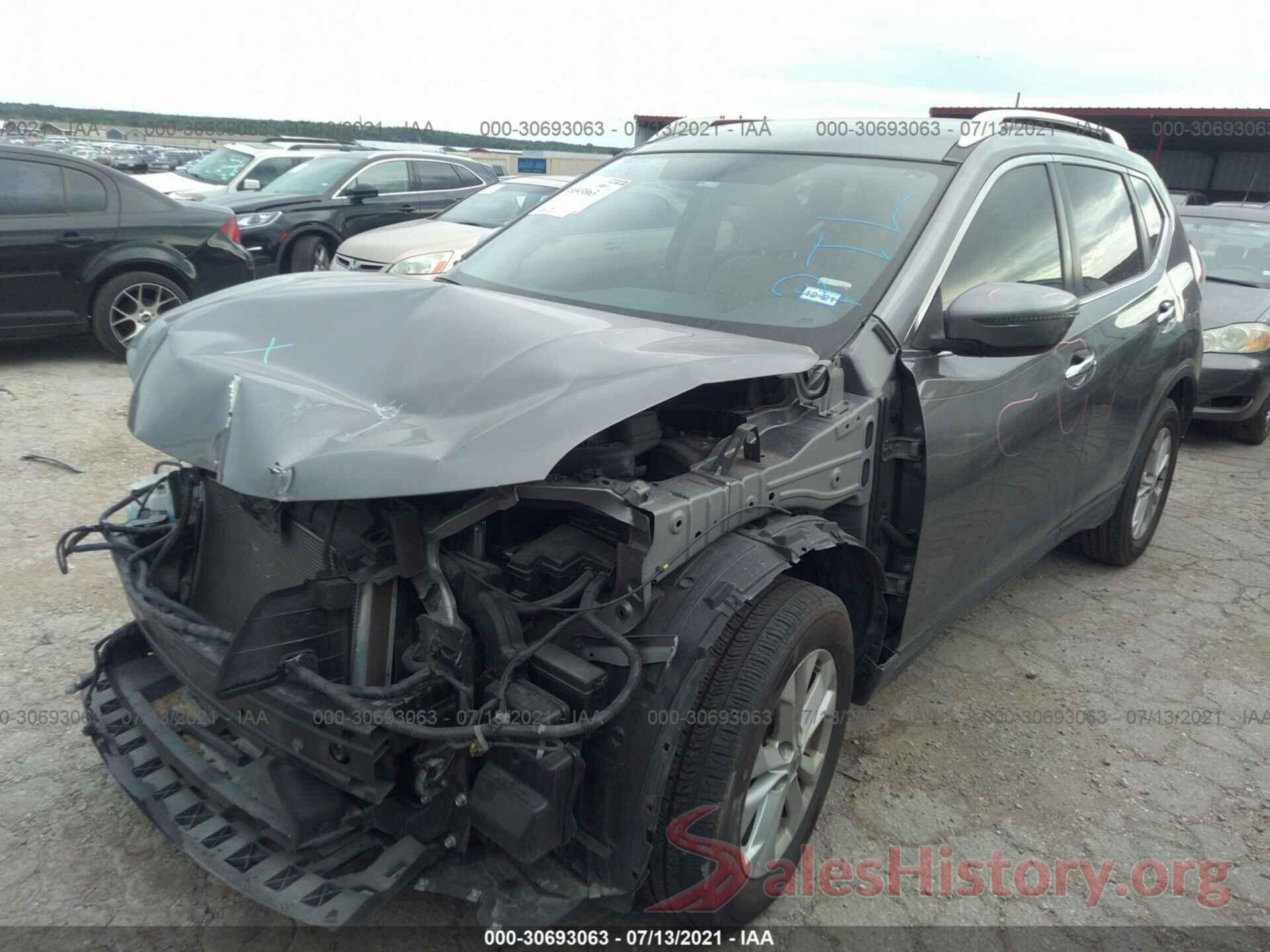 KNMAT2MTXGP682849 2016 NISSAN ROGUE