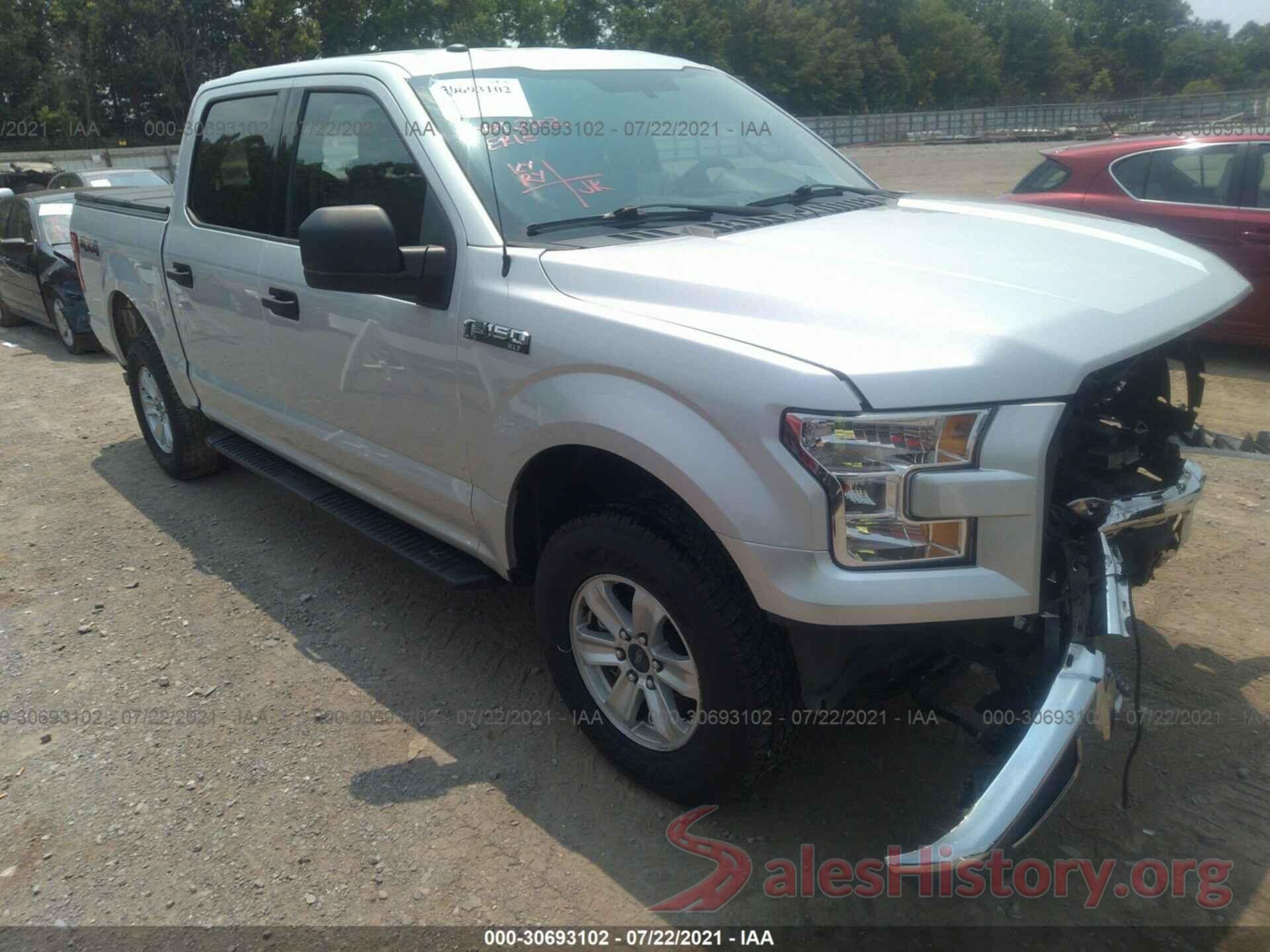 1FTEW1EF0HKD76012 2017 FORD F-150