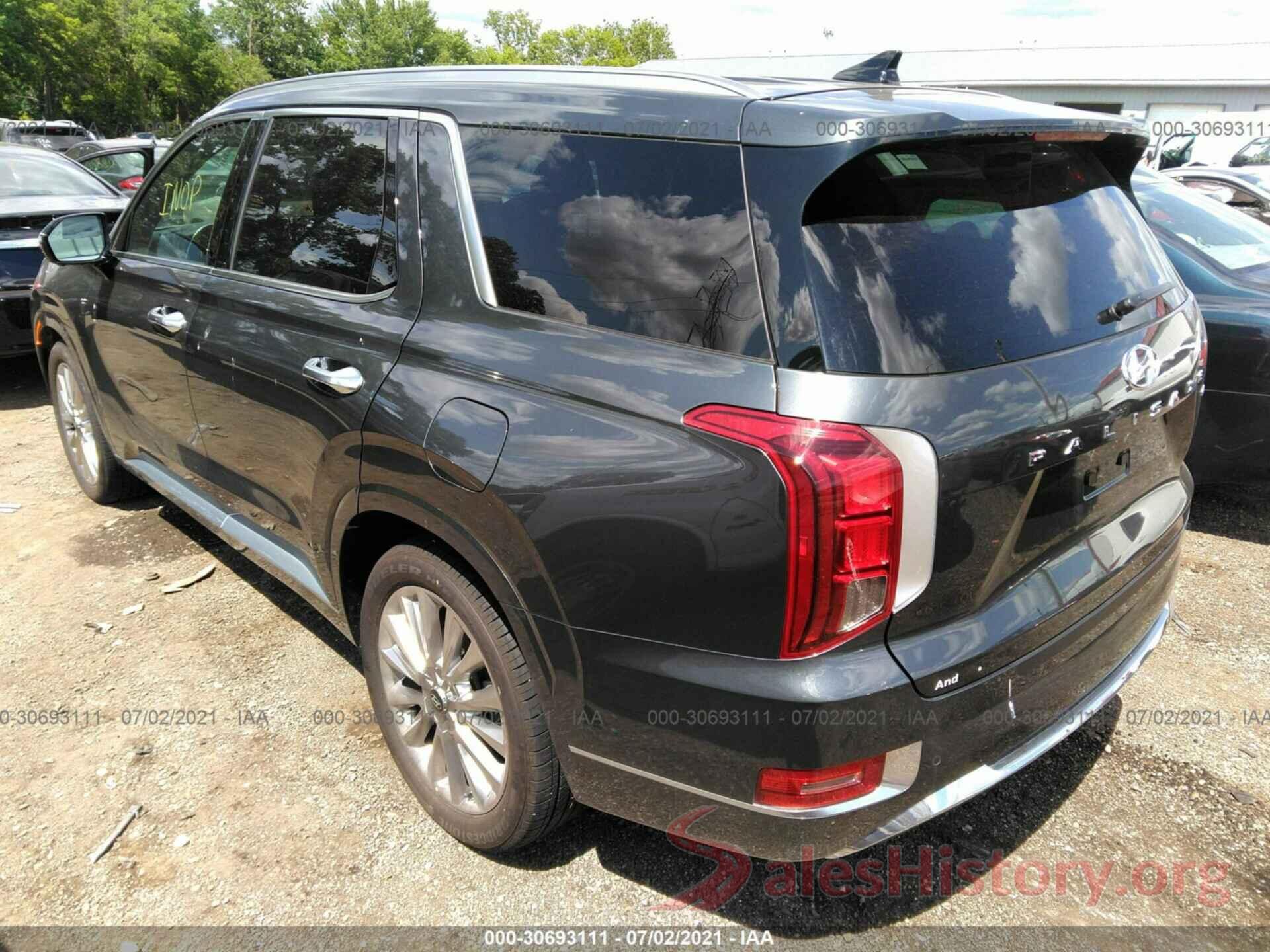 KM8R5DHE0LU083177 2020 HYUNDAI PALISADE