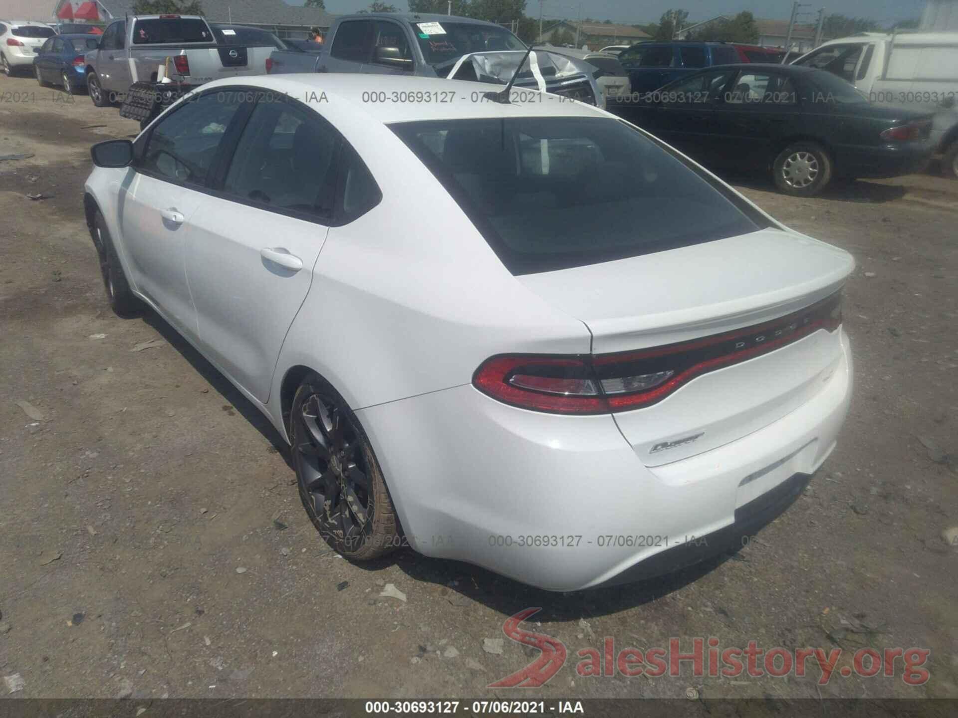 1C3CDFAAXGD728282 2016 DODGE DART