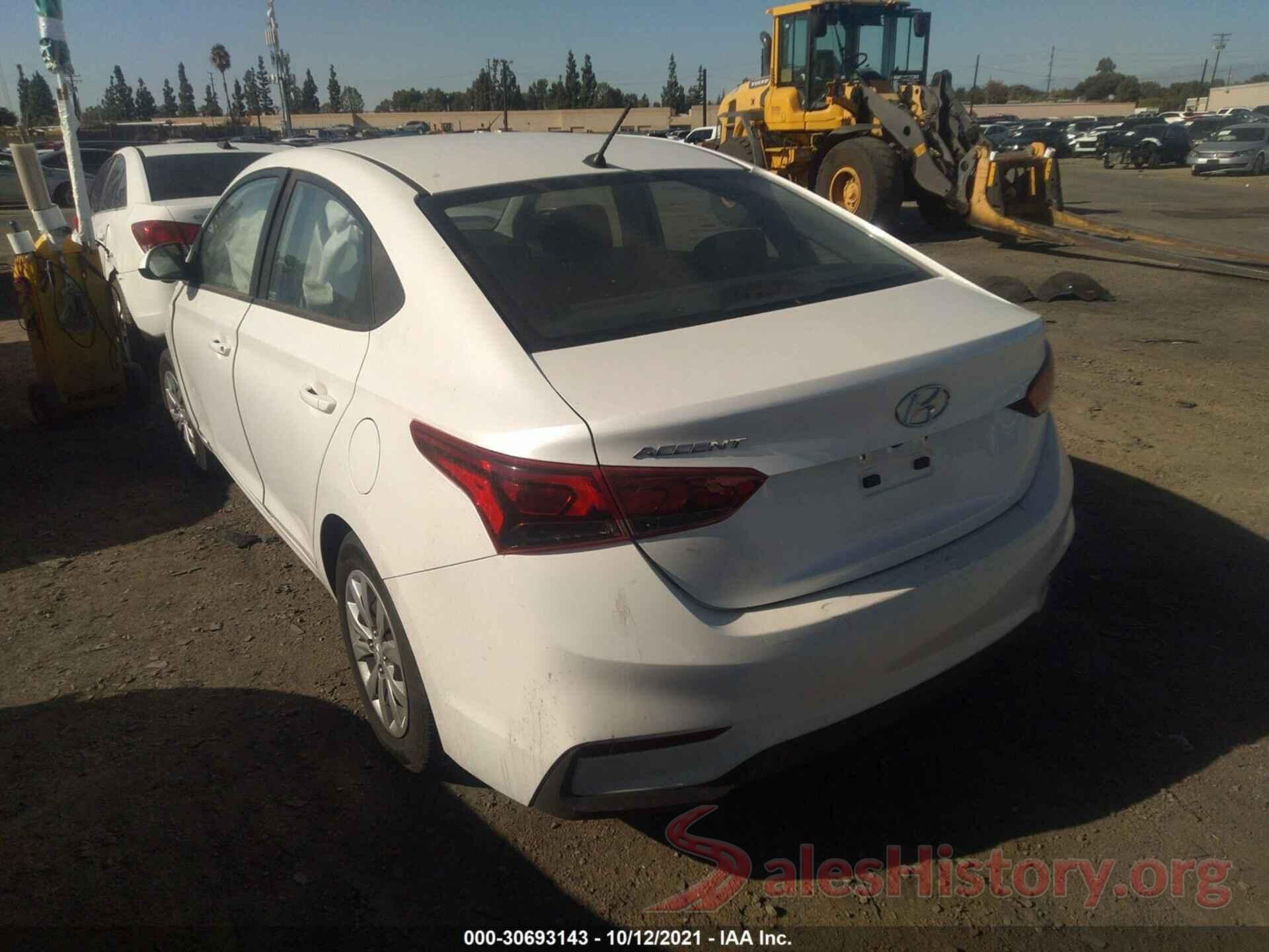 3KPC24A36KE072757 2019 HYUNDAI ACCENT