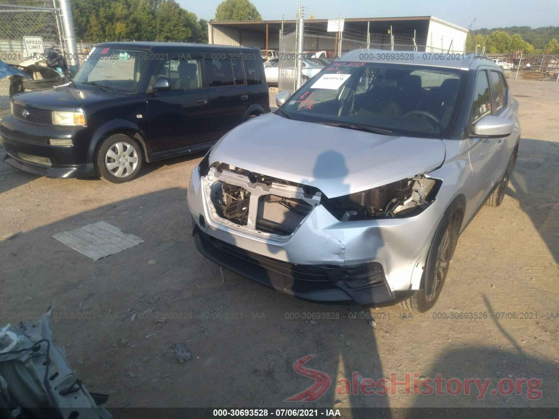 3N1CP5CU3KL496909 2019 NISSAN KICKS