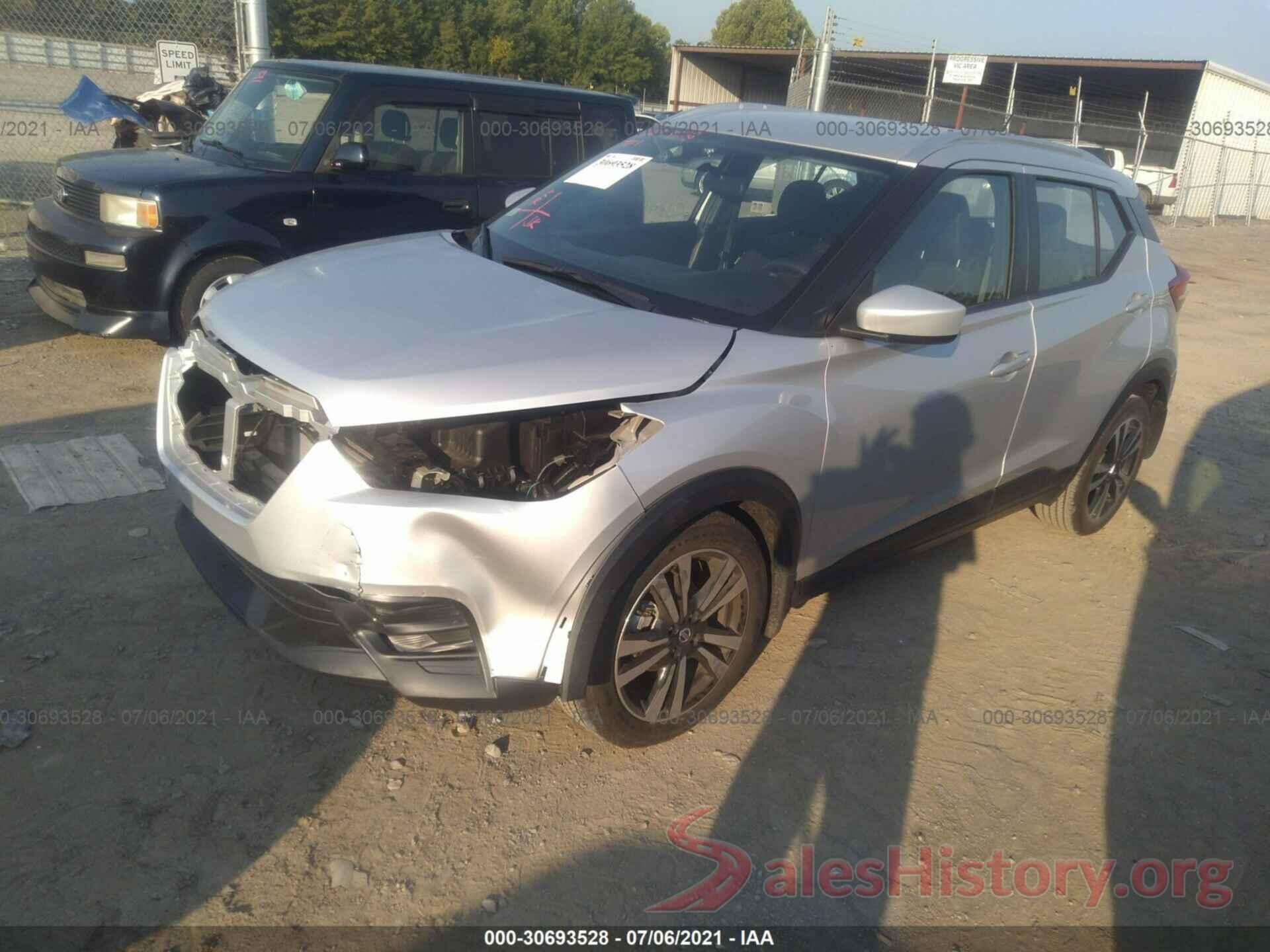 3N1CP5CU3KL496909 2019 NISSAN KICKS